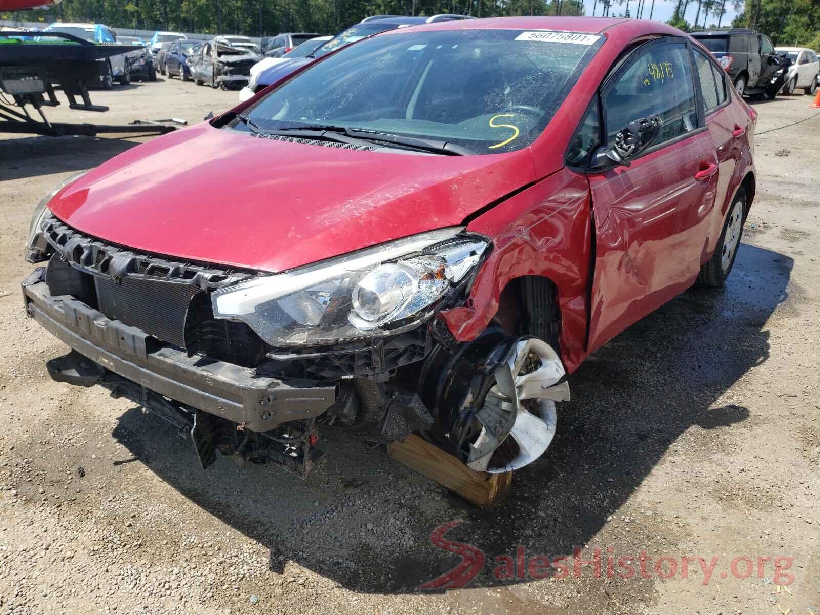 KNAFK4A61G5442570 2016 KIA FORTE