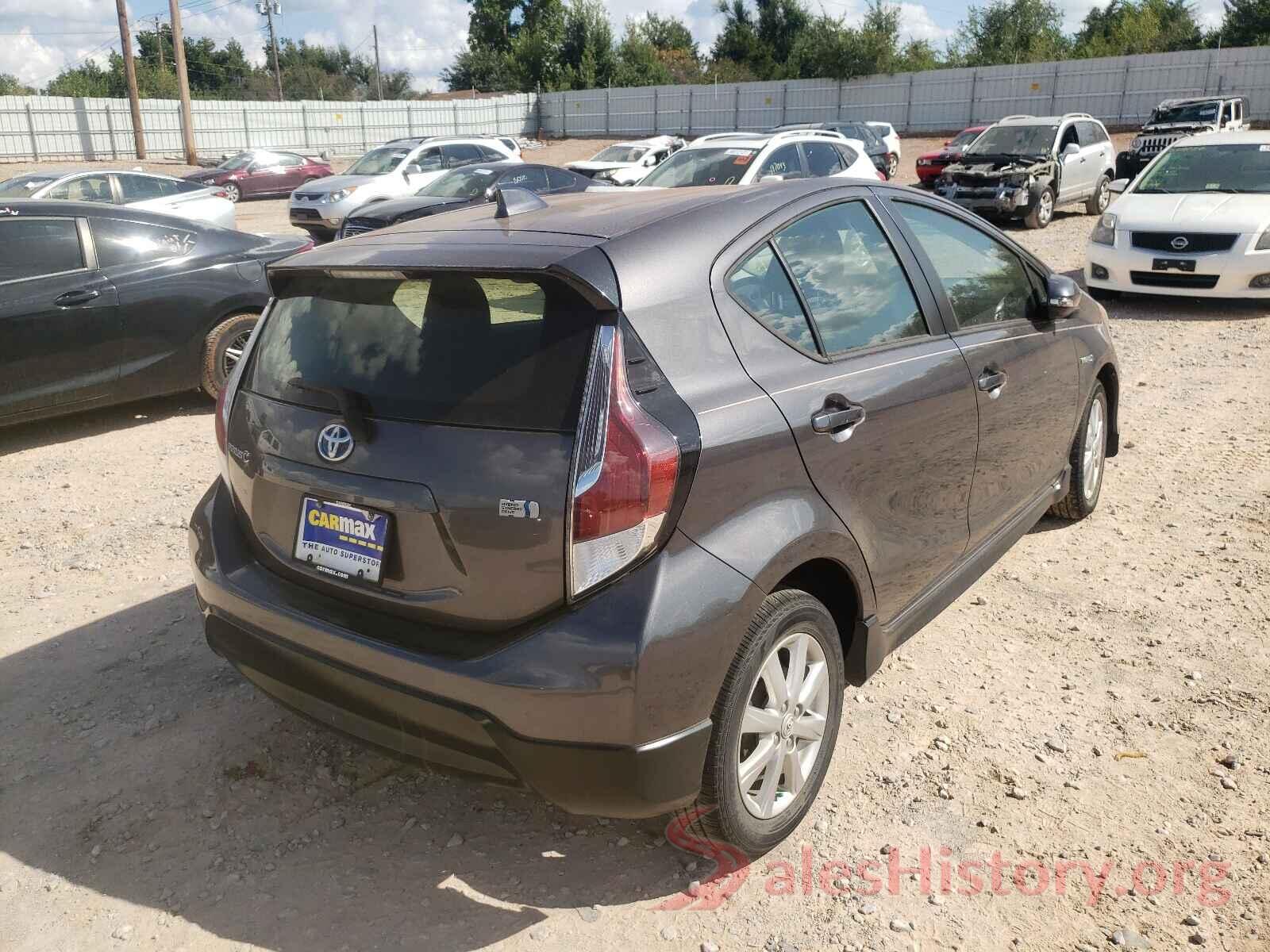 JTDKDTB35H1598520 2017 TOYOTA PRIUS