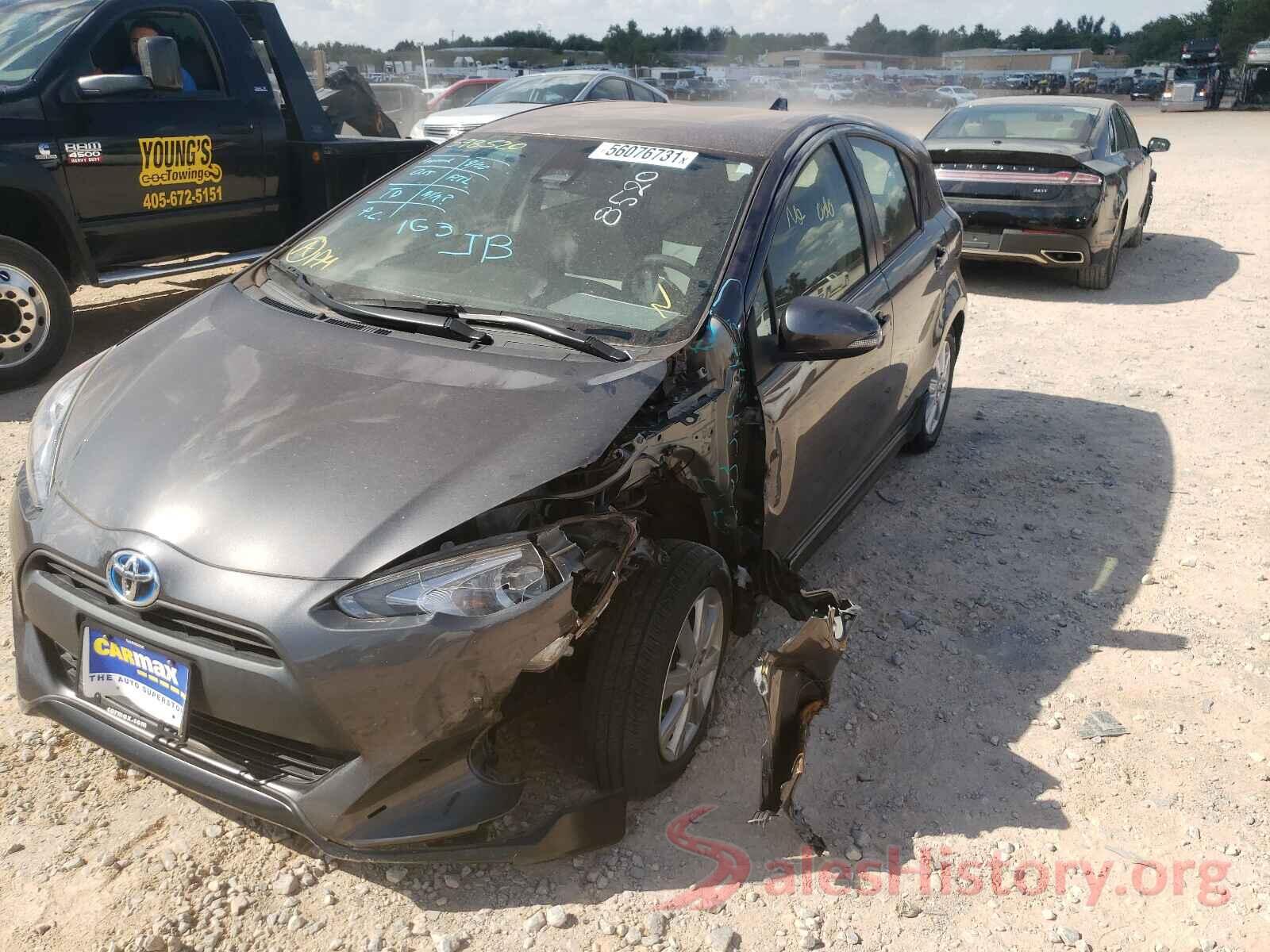 JTDKDTB35H1598520 2017 TOYOTA PRIUS