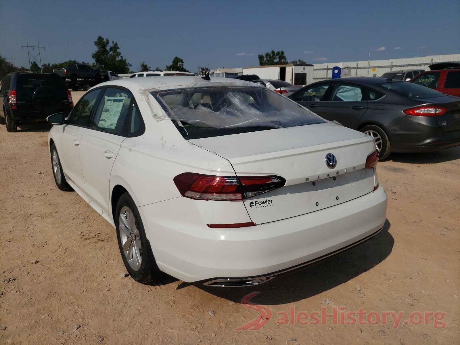 1VWAA7A33MC001843 2021 VOLKSWAGEN PASSAT