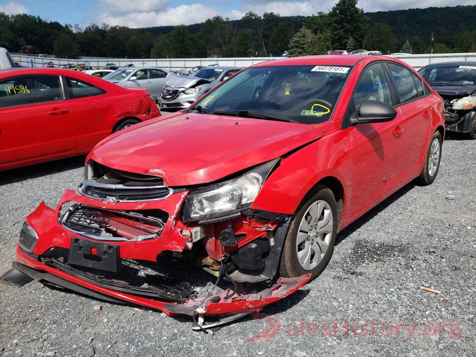 1G1PC5SG0G7155736 2016 CHEVROLET CRUZE