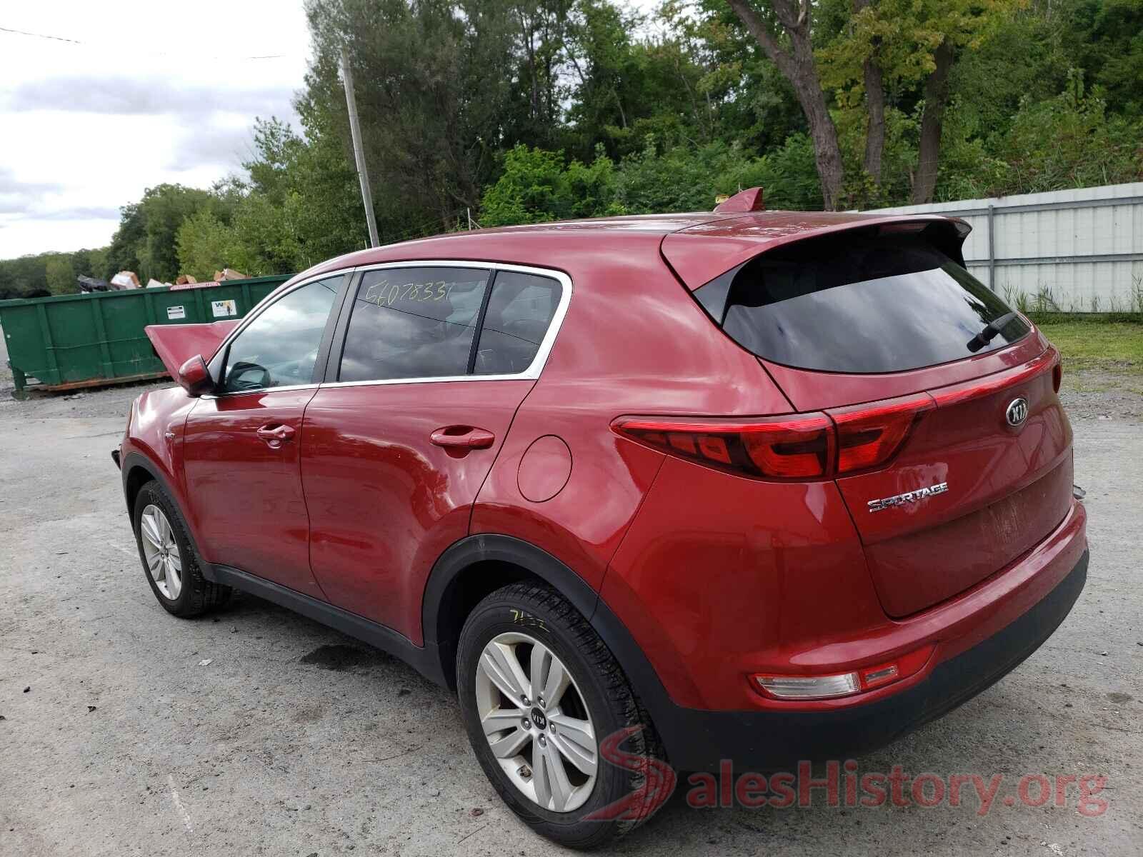 KNDPMCAC7H7207257 2017 KIA SPORTAGE