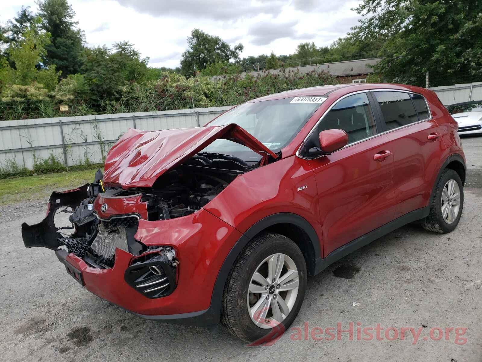 KNDPMCAC7H7207257 2017 KIA SPORTAGE