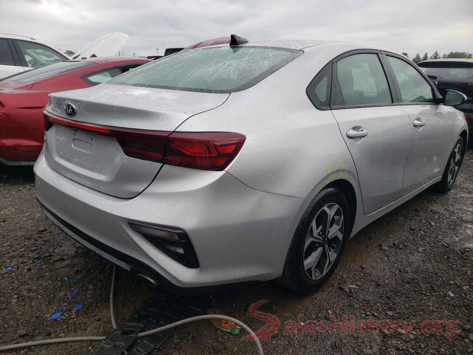 3KPF24ADXKE009781 2019 KIA FORTE