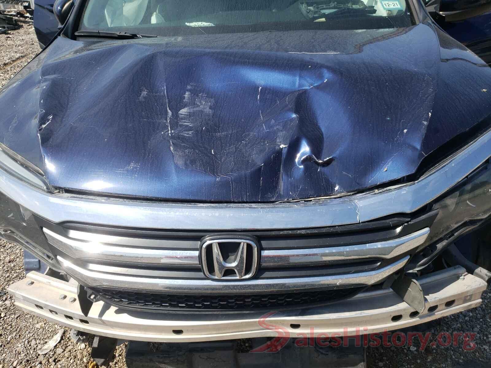 5FNYF5H51GB008375 2016 HONDA PILOT