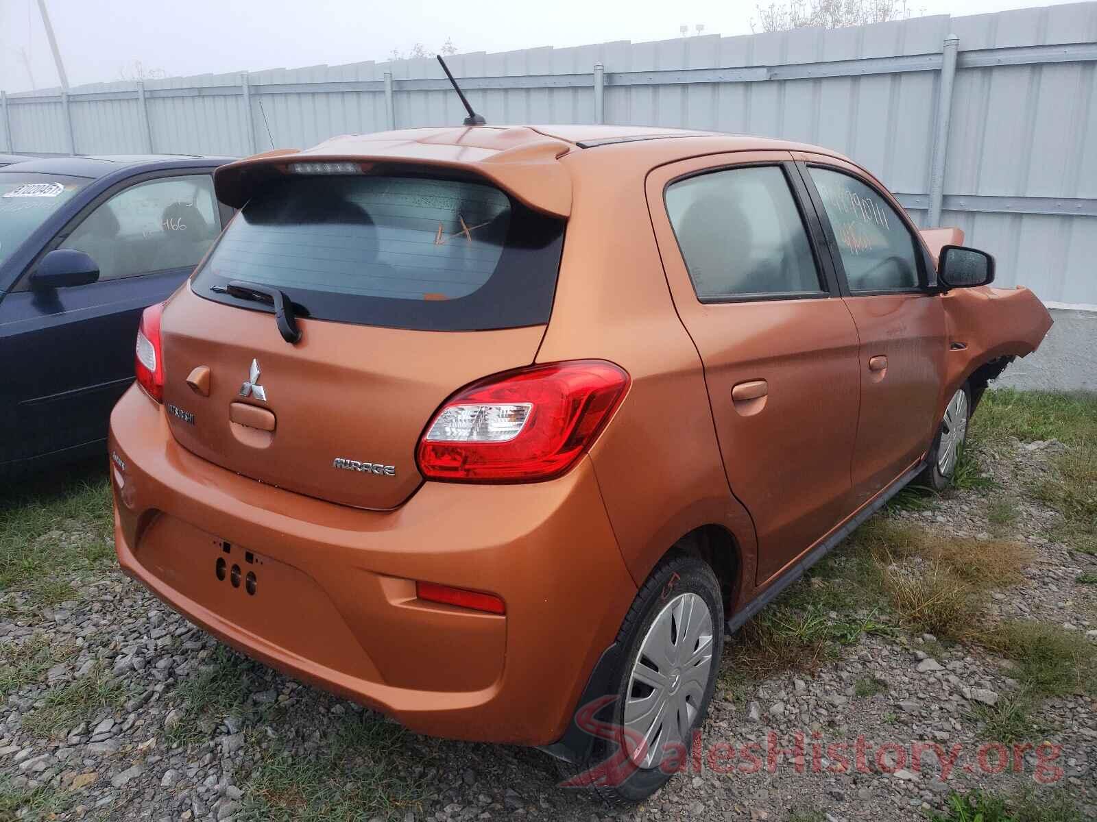 ML32A3HJ1JH002625 2018 MITSUBISHI MIRAGE