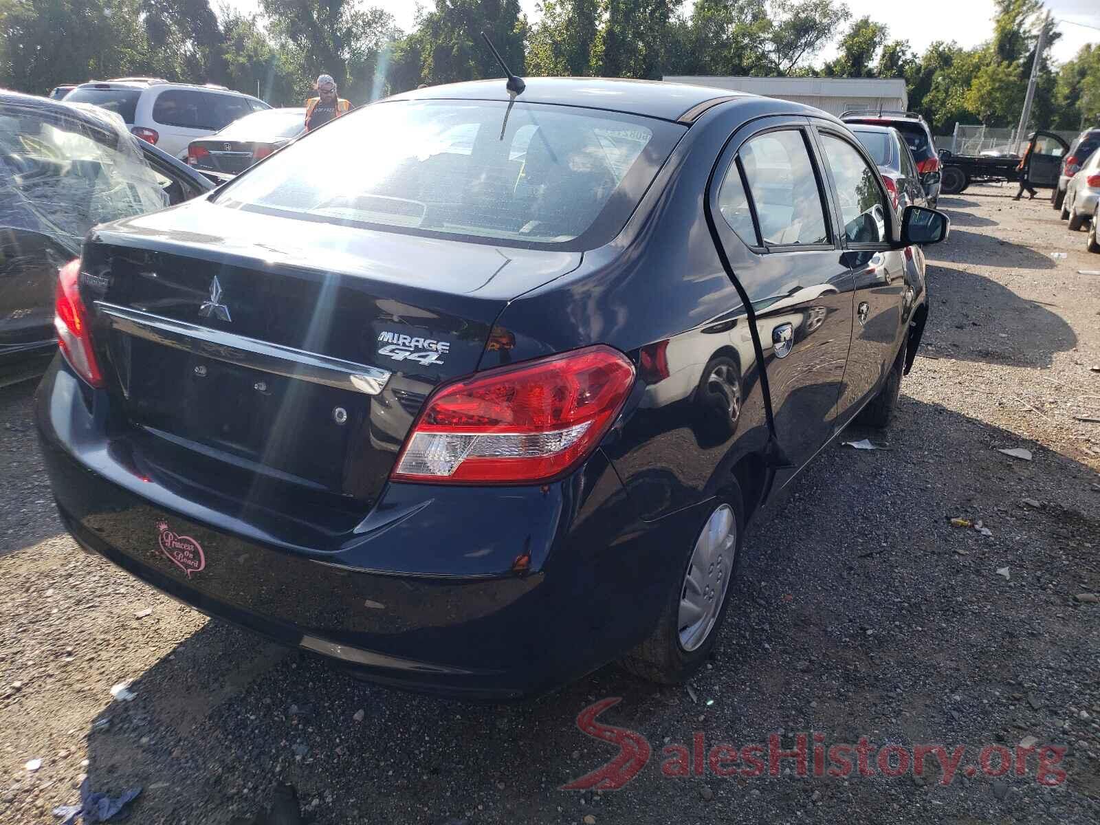 ML32F3FJ1HHF18064 2017 MITSUBISHI MIRAGE