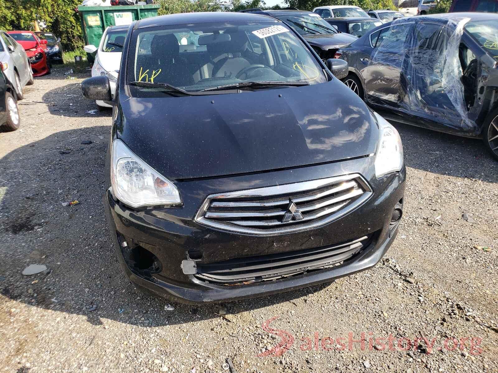 ML32F3FJ1HHF18064 2017 MITSUBISHI MIRAGE