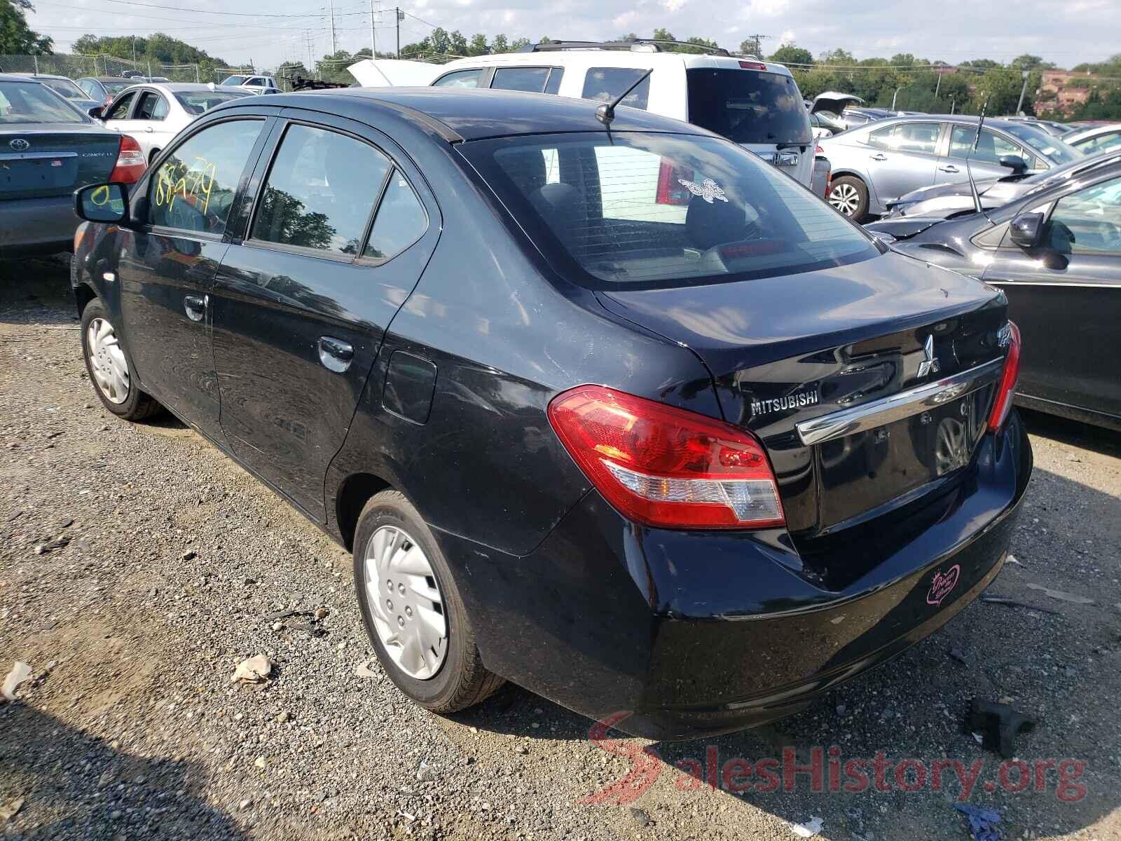 ML32F3FJ1HHF18064 2017 MITSUBISHI MIRAGE