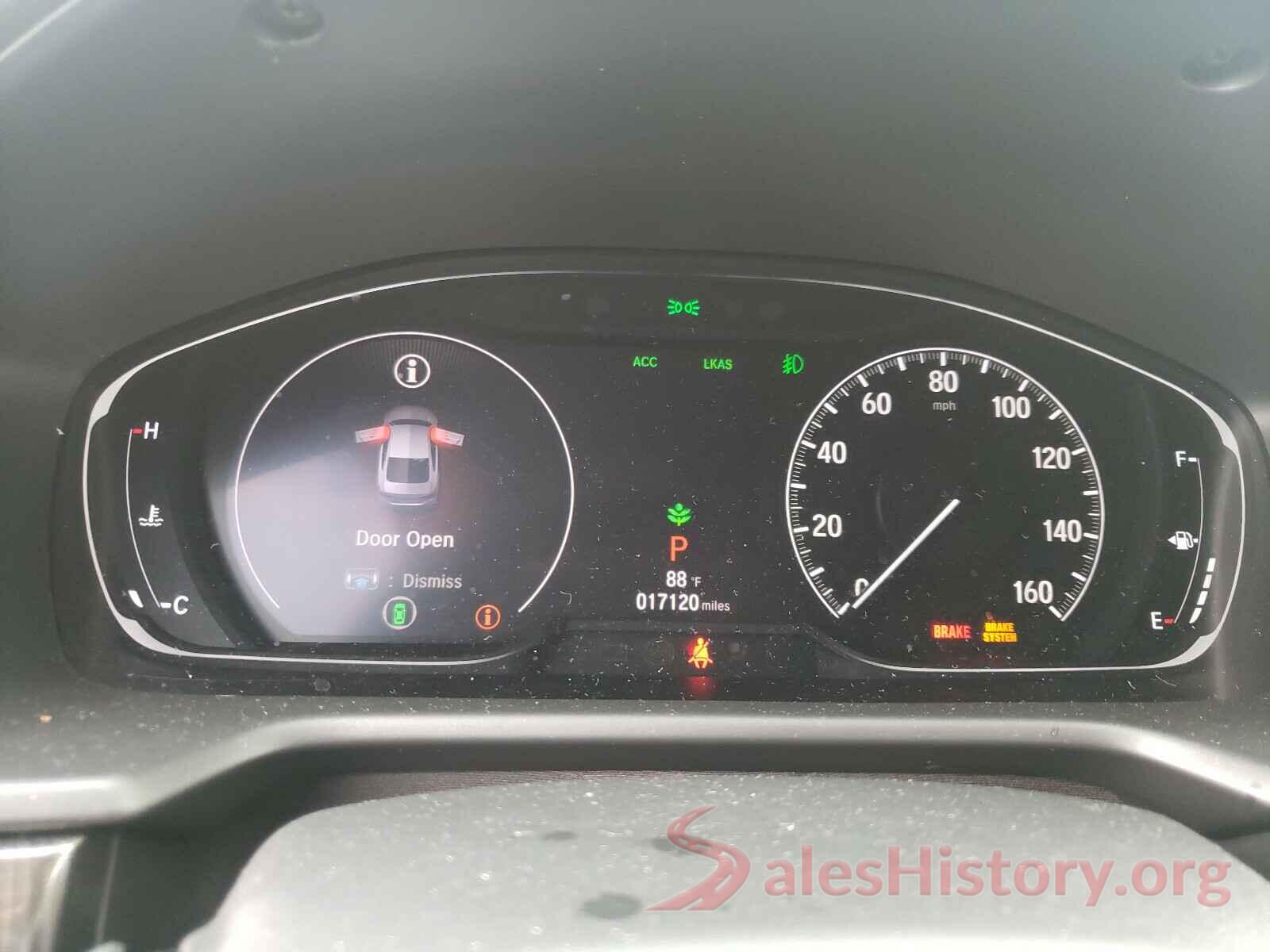 1HGCV1F31KA160456 2019 HONDA ACCORD