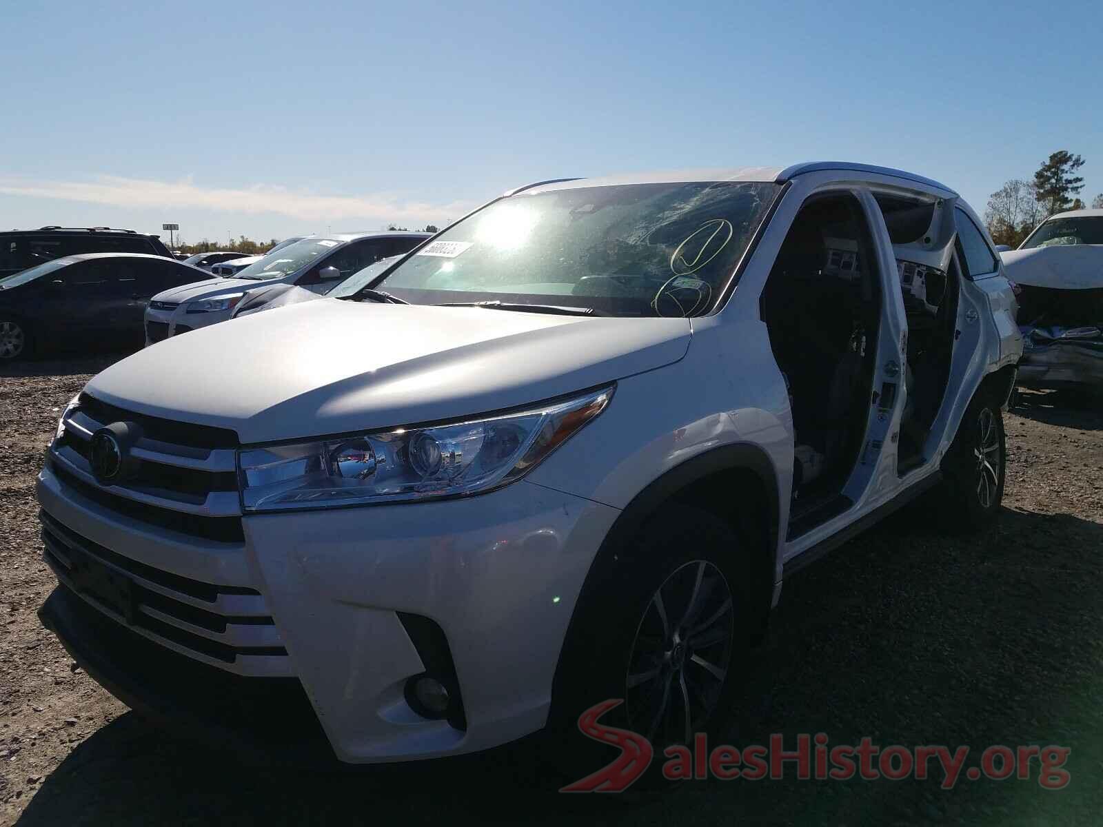 5TDKZRFH5HS524186 2017 TOYOTA HIGHLANDER