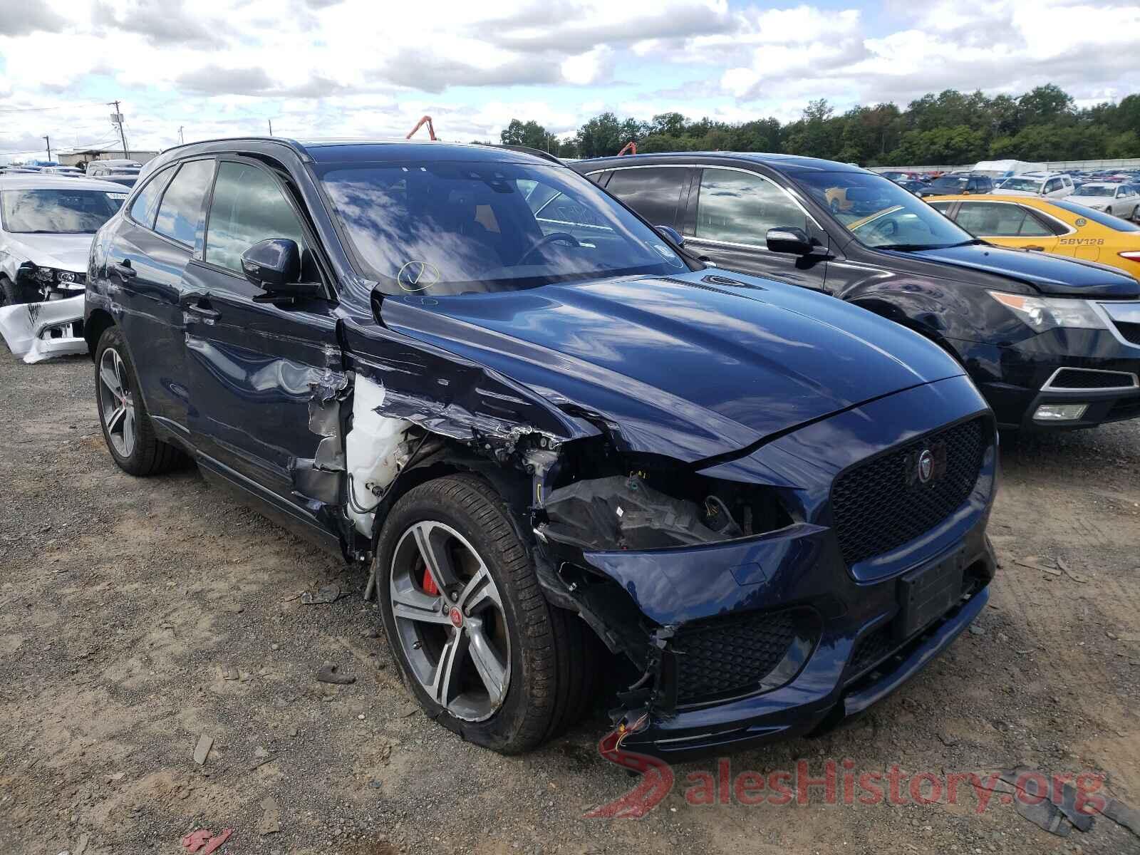 SADCM2FV4JA324312 2018 JAGUAR F-PACE