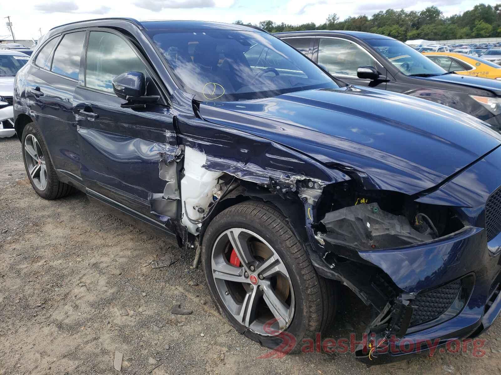 SADCM2FV4JA324312 2018 JAGUAR F-PACE