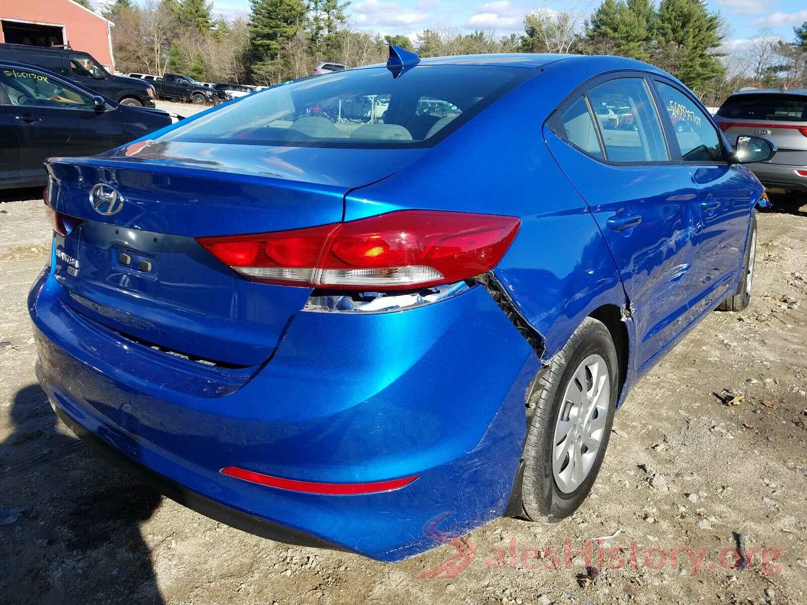 KMHD74LF4HU405766 2017 HYUNDAI ELANTRA