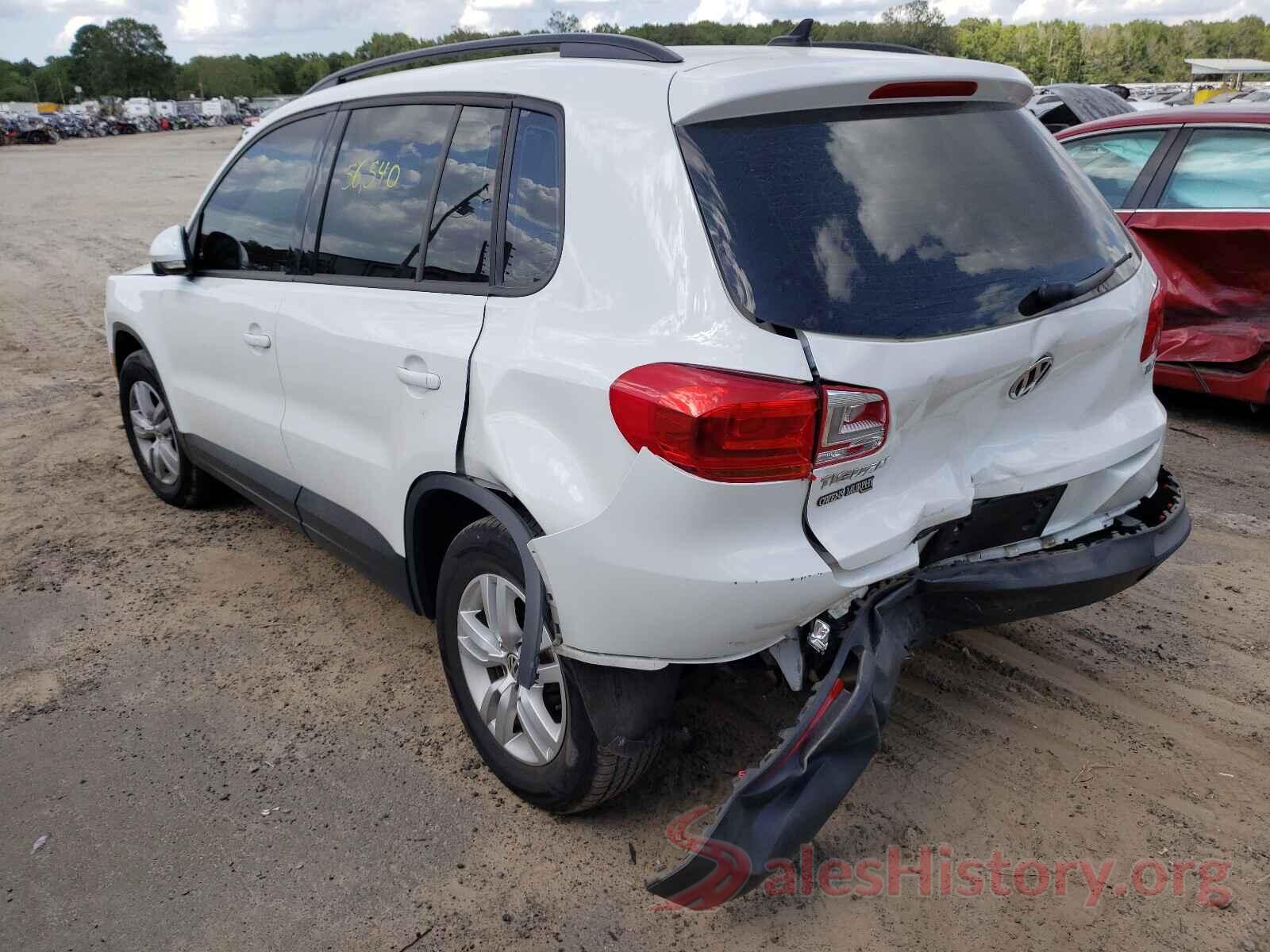 WVGAV7AX9HK011780 2017 VOLKSWAGEN TIGUAN