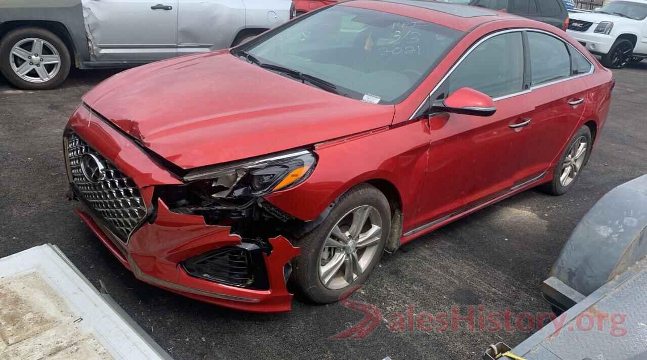 5NPE34AF6KH818345 2019 HYUNDAI SONATA