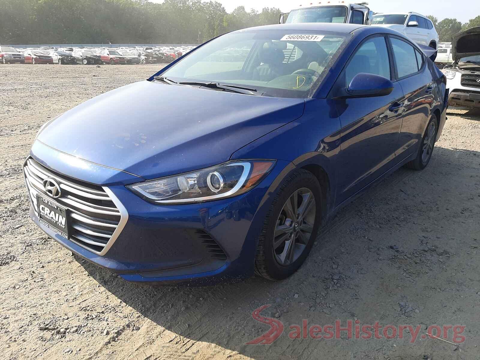 5NPD84LF5JH242370 2018 HYUNDAI ELANTRA