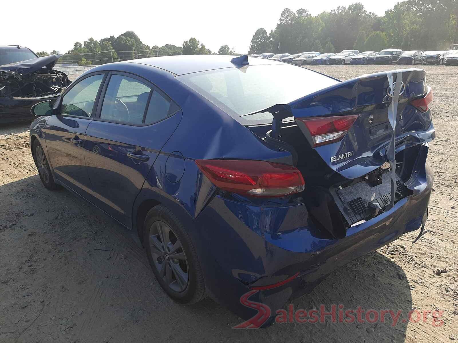 5NPD84LF5JH242370 2018 HYUNDAI ELANTRA