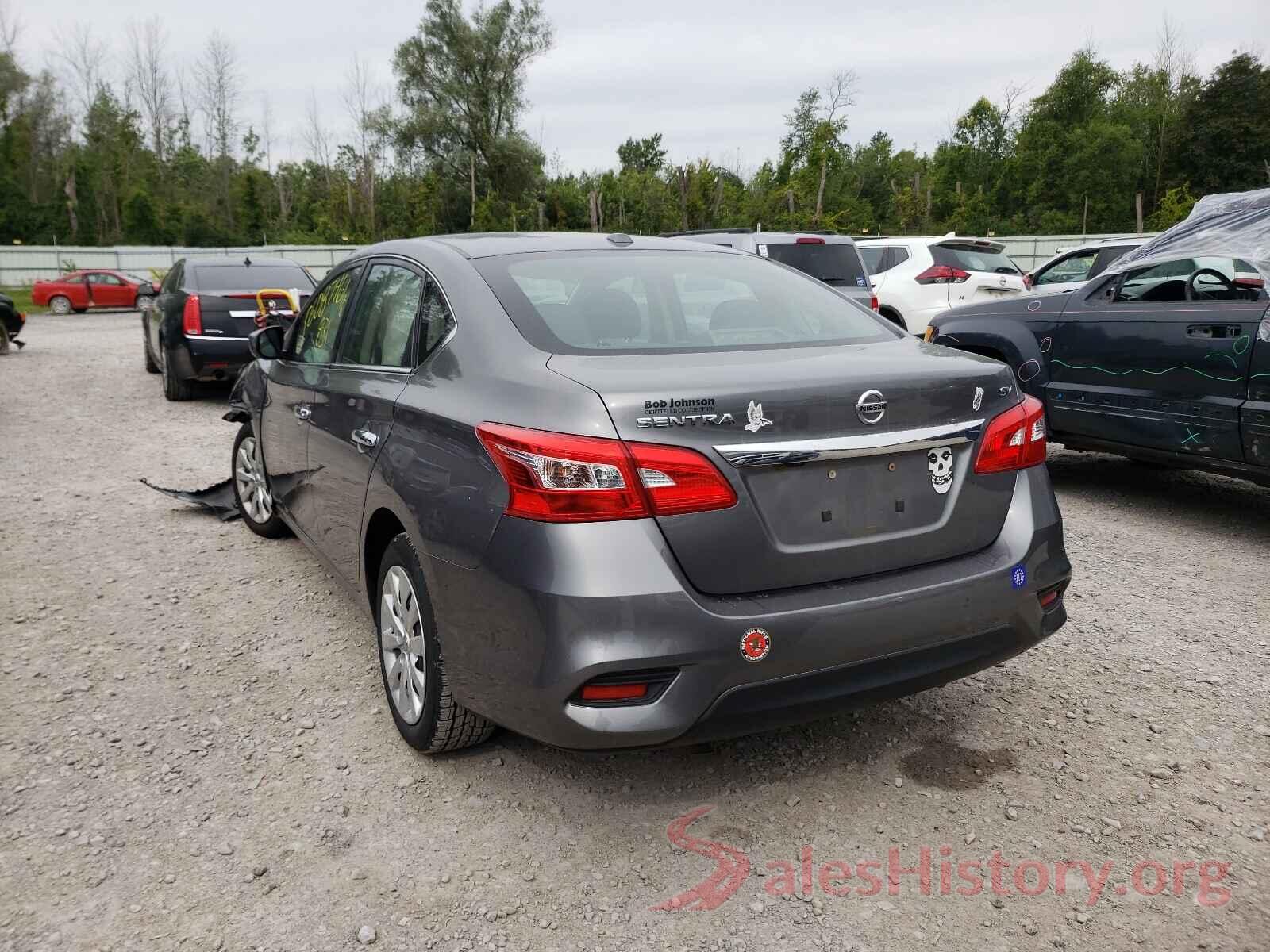 3N1AB7AP3HY338208 2017 NISSAN SENTRA