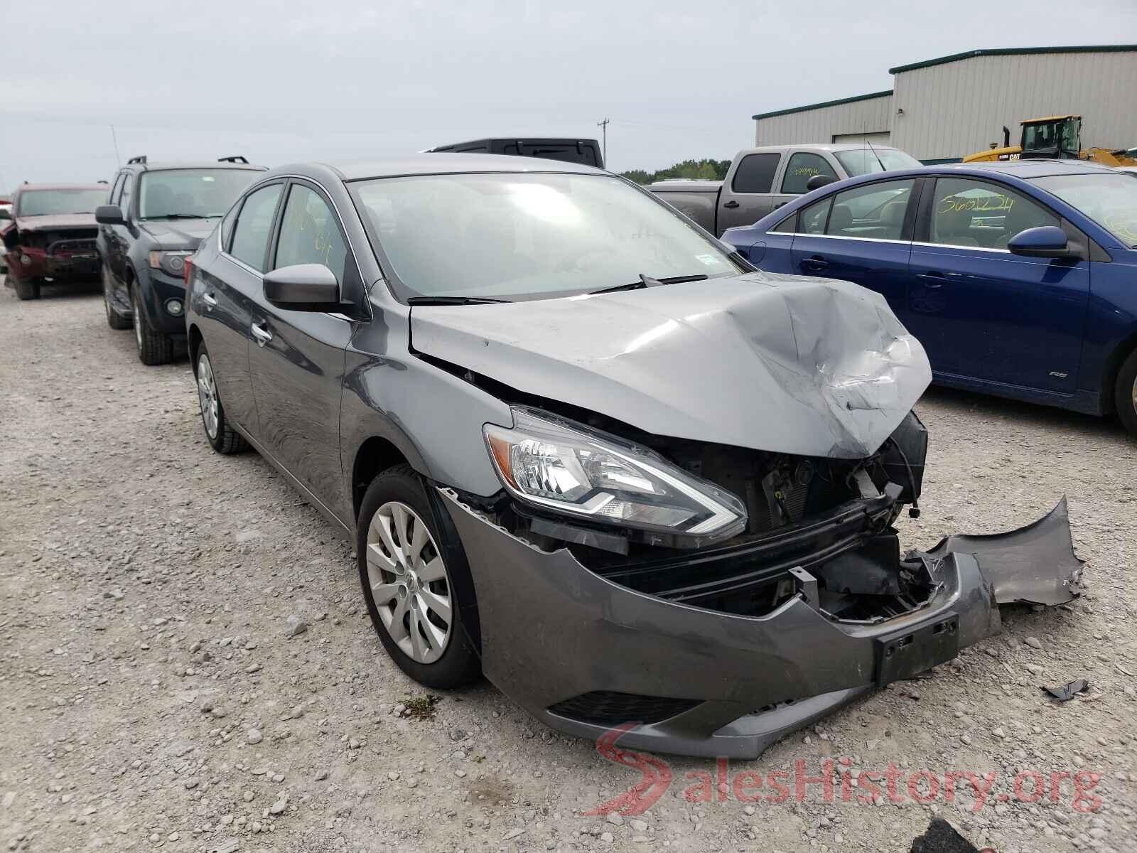 3N1AB7AP3HY338208 2017 NISSAN SENTRA