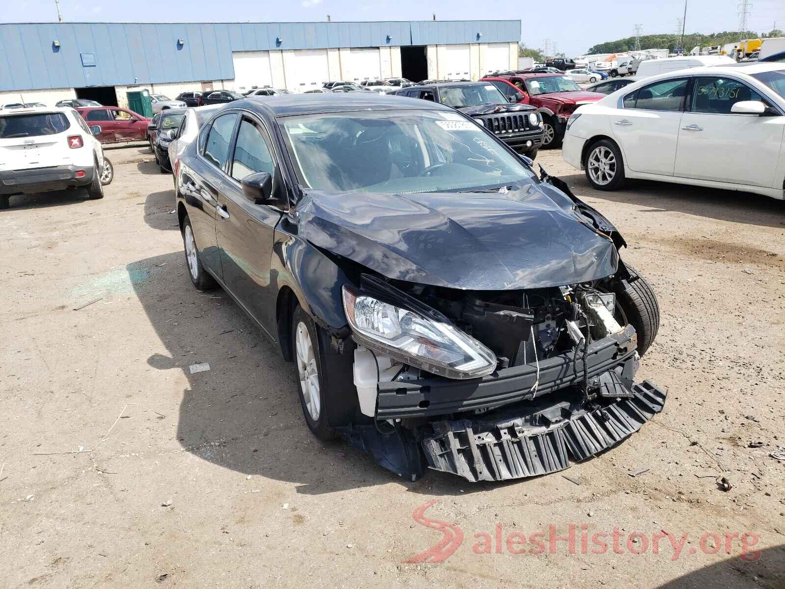 3N1AB7AP1KY411244 2019 NISSAN SENTRA