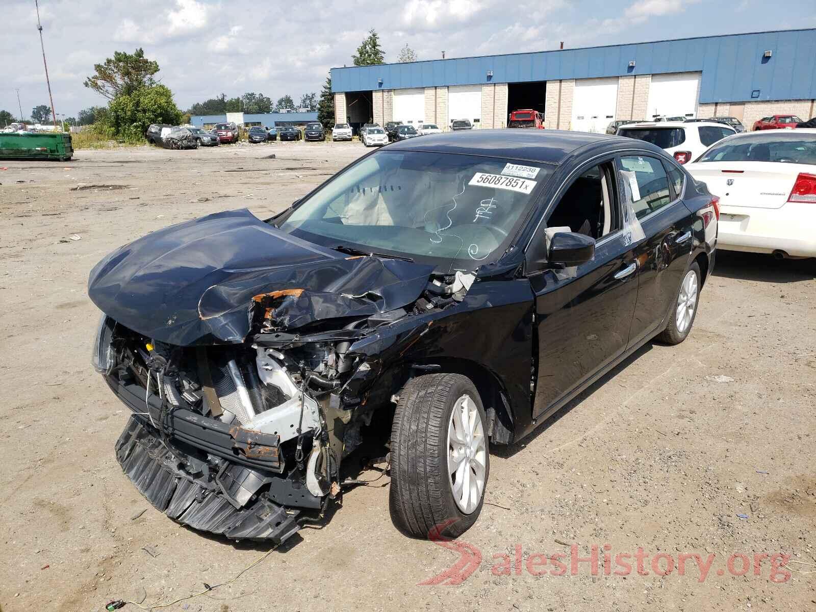 3N1AB7AP1KY411244 2019 NISSAN SENTRA