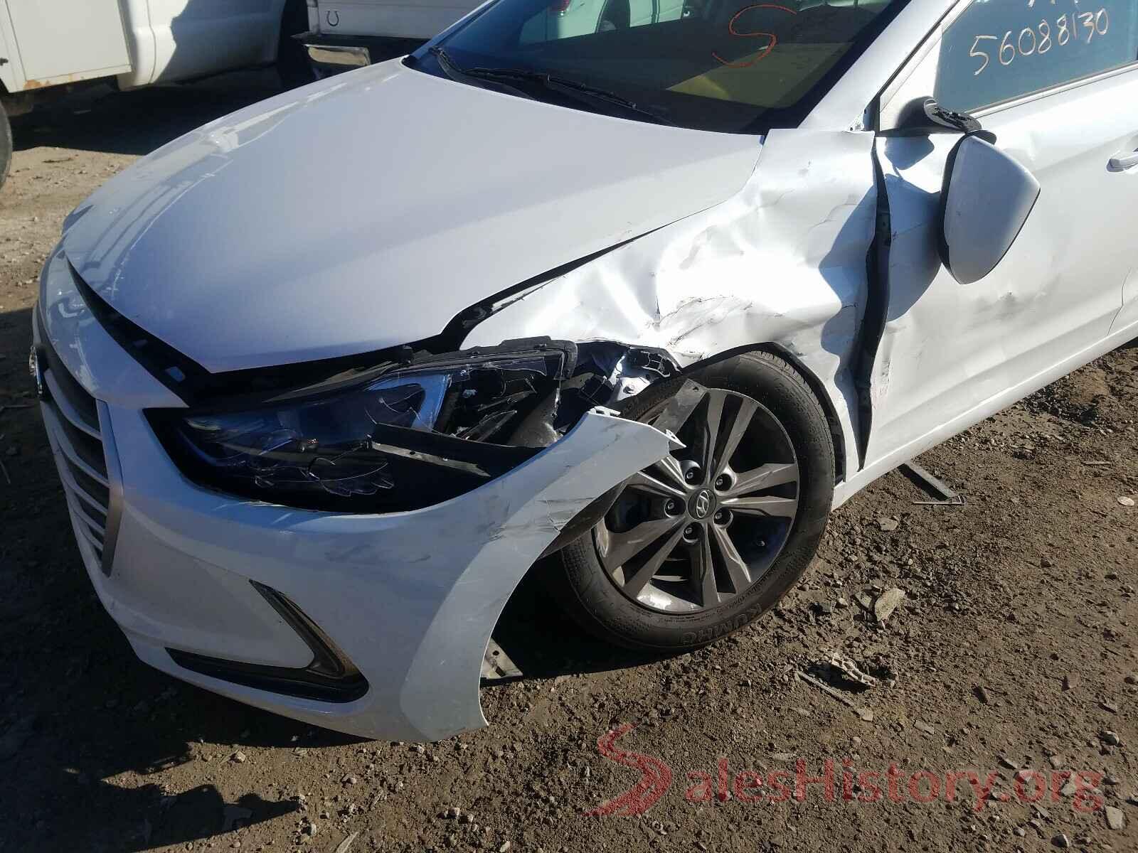 5NPD84LF4JH222112 2018 HYUNDAI ELANTRA