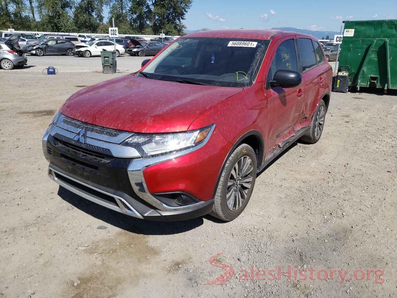 JA4AZ3A37LZ005453 2020 MITSUBISHI OUTLANDER