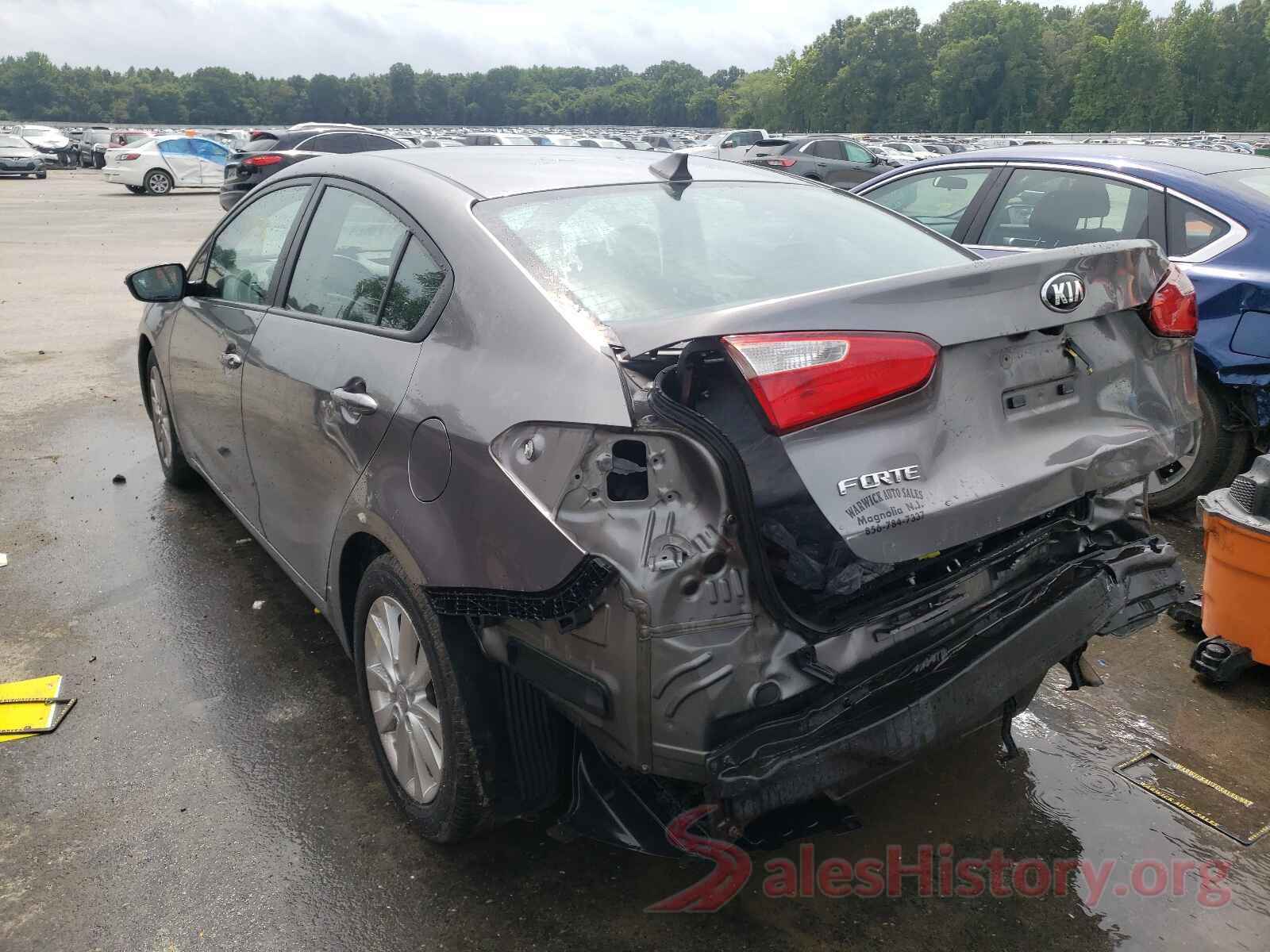 KNAFX4A69G5477892 2016 KIA FORTE