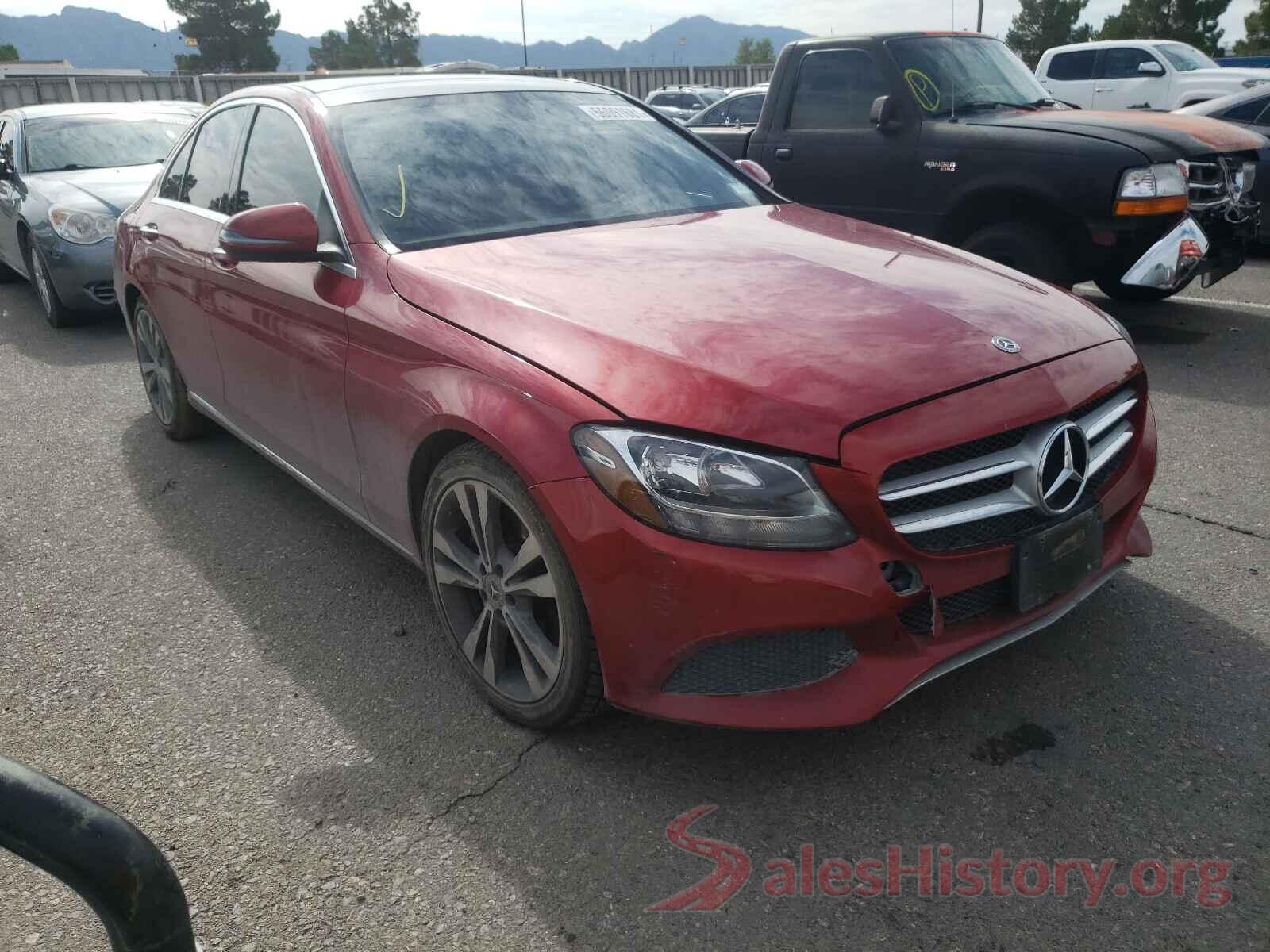 55SWF4JB2JU257307 2018 MERCEDES-BENZ C-CLASS