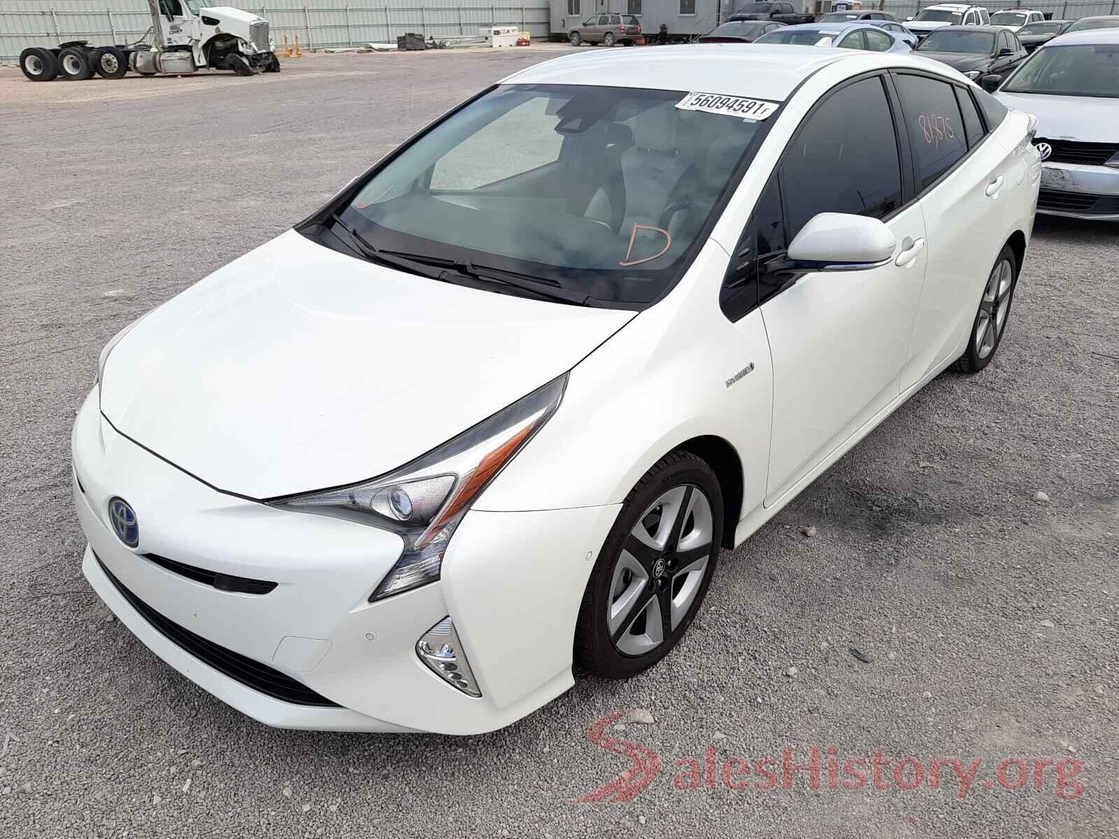 JTDKARFU2H3045827 2017 TOYOTA PRIUS