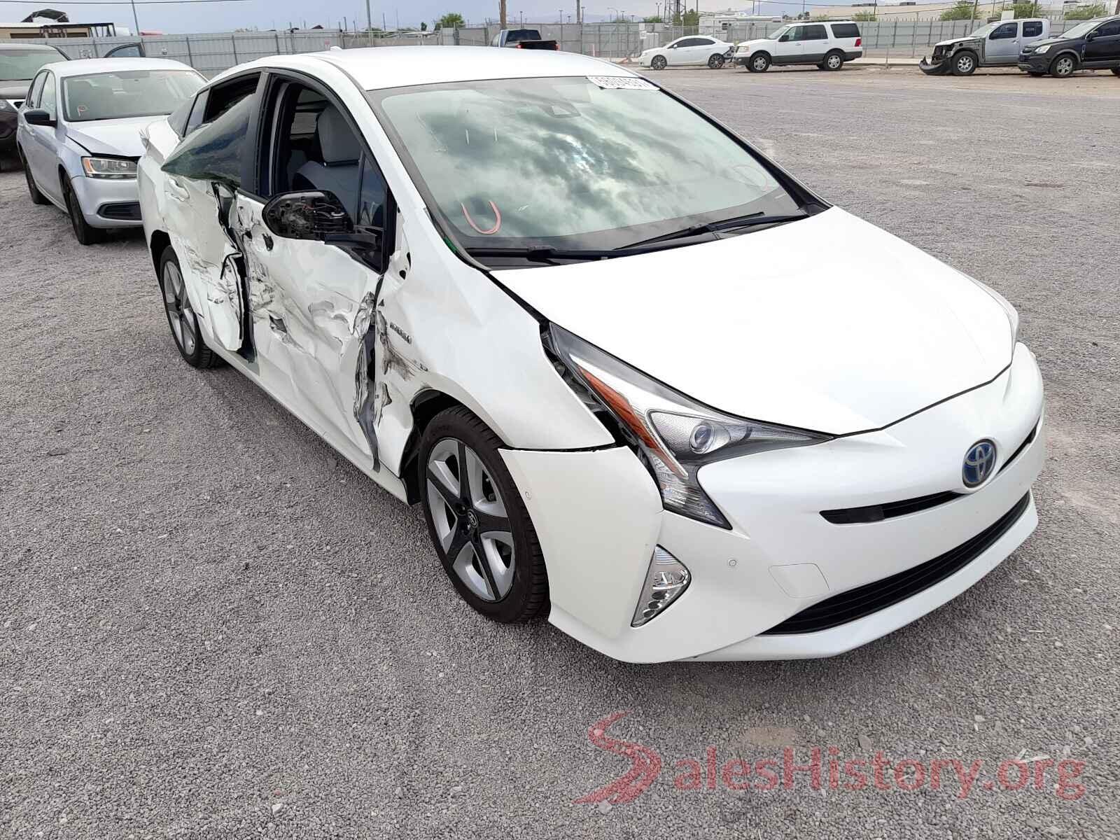 JTDKARFU2H3045827 2017 TOYOTA PRIUS