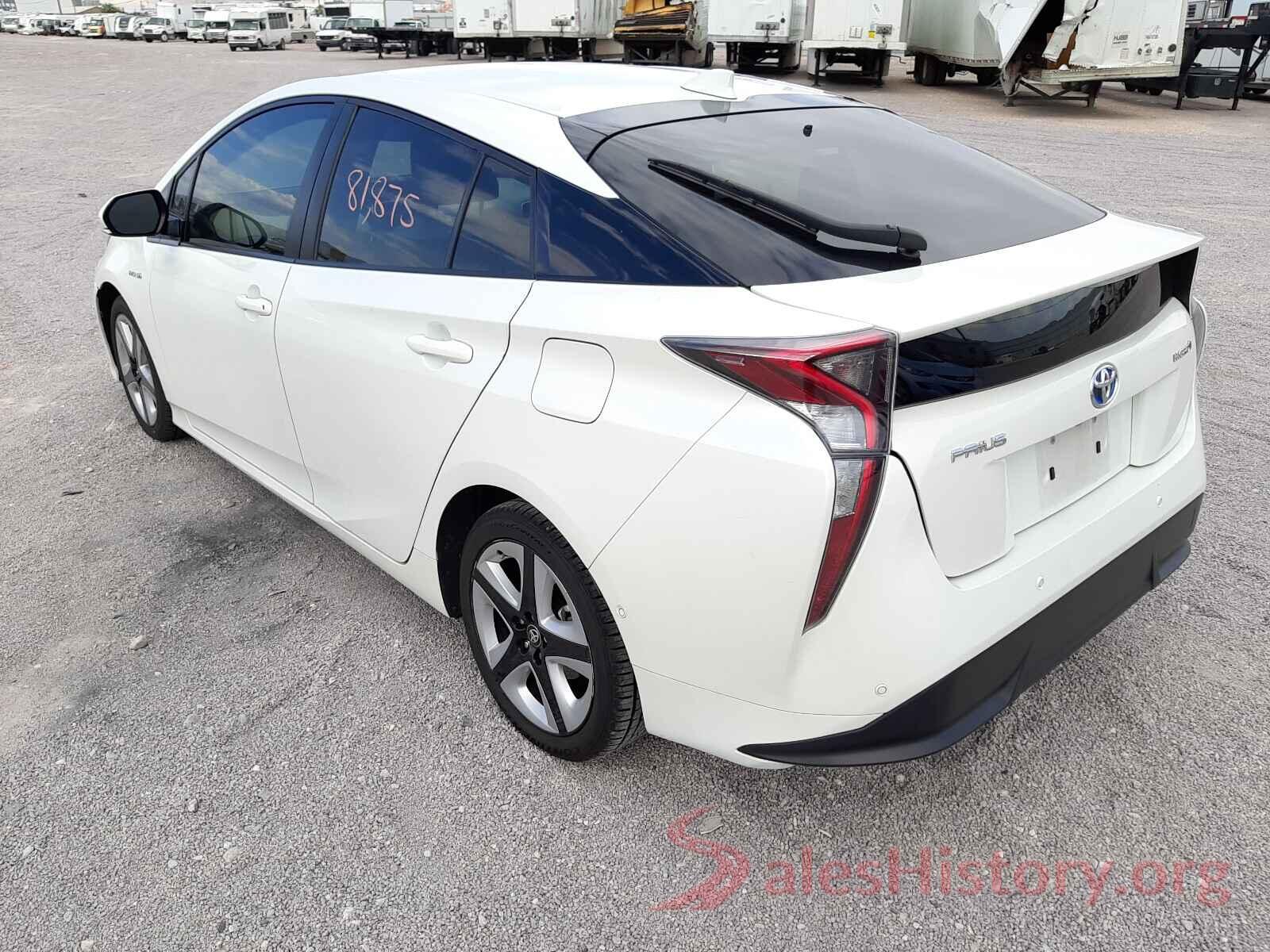 JTDKARFU2H3045827 2017 TOYOTA PRIUS