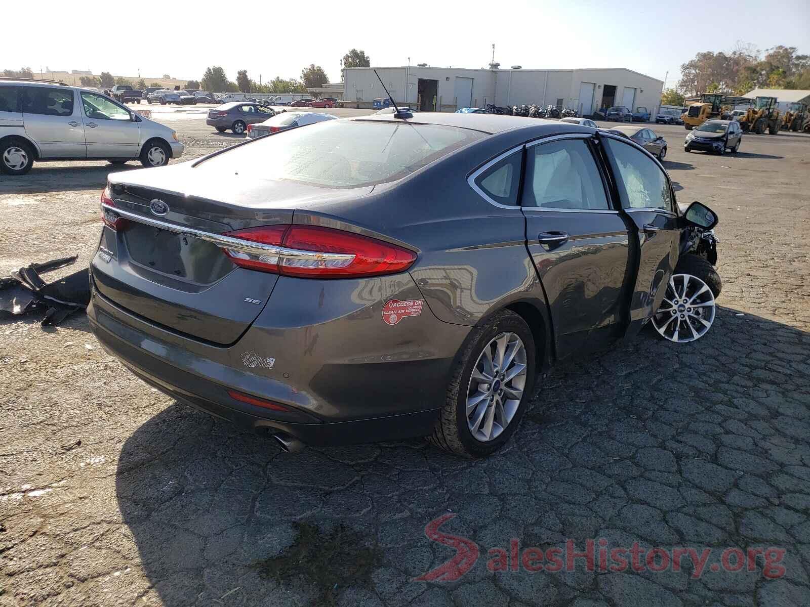 3FA6P0PU4HR306697 2017 FORD FUSION