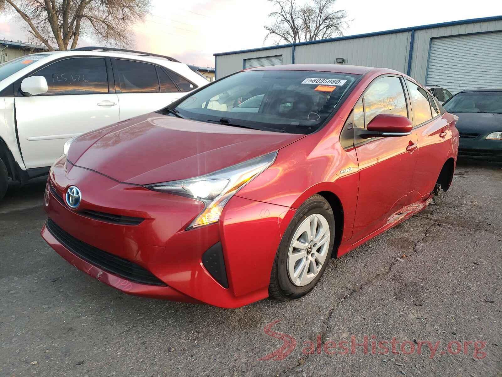 JTDKBRFU0G3517843 2016 TOYOTA PRIUS