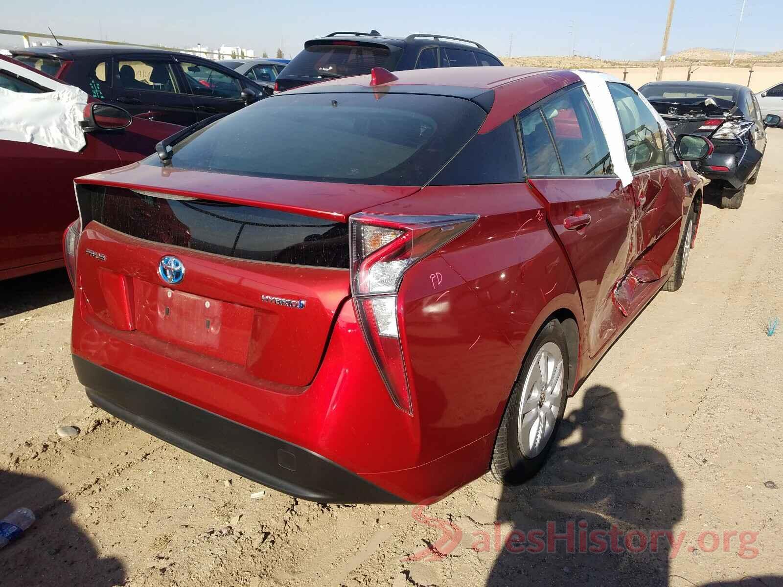 JTDKBRFU0G3517843 2016 TOYOTA PRIUS