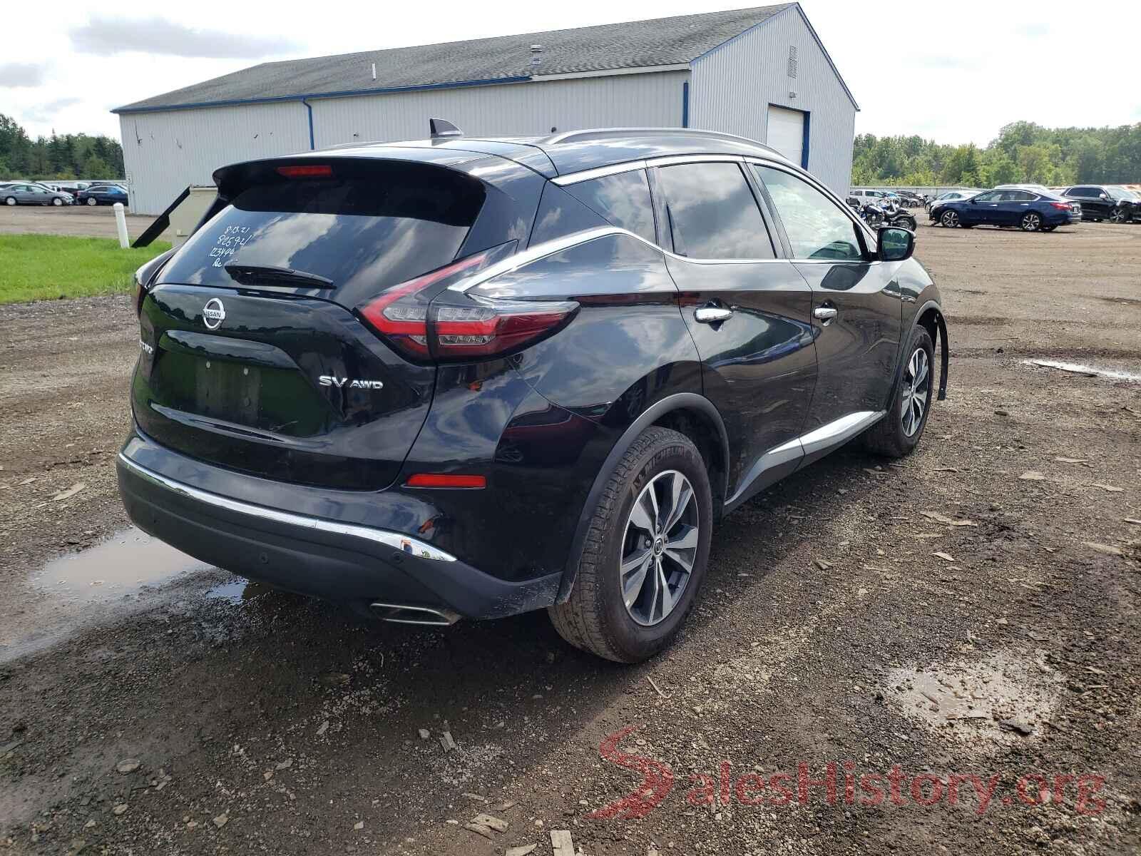 5N1AZ2BS7MC123444 2021 NISSAN MURANO