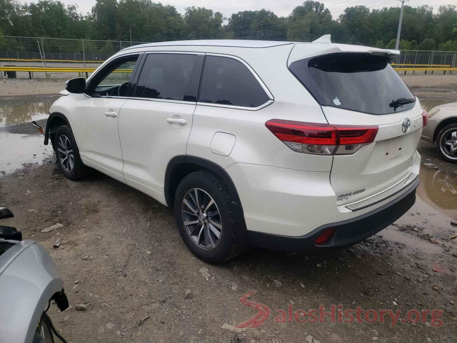 5TDJZRFHXJS552776 2018 TOYOTA HIGHLANDER