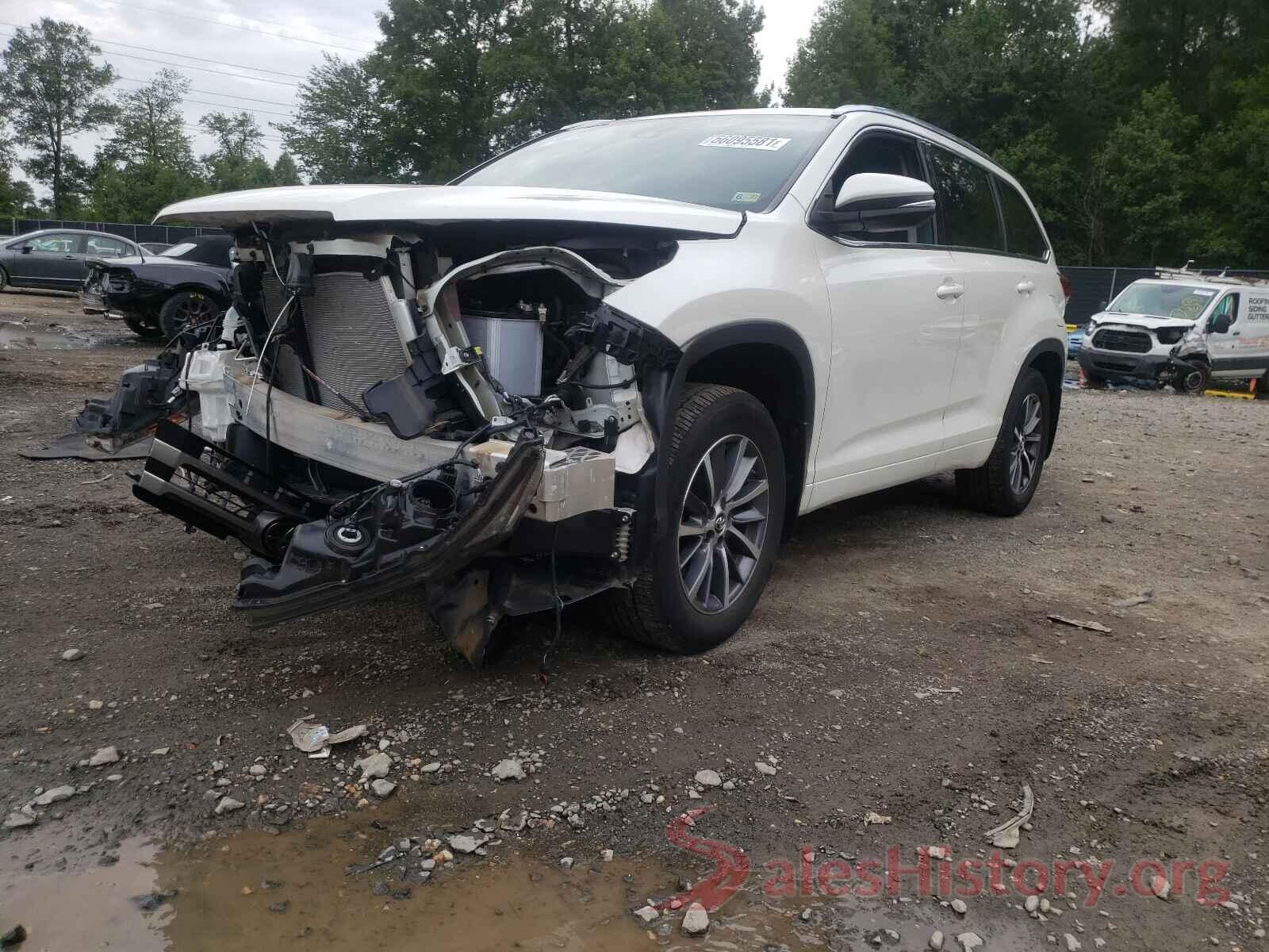 5TDJZRFHXJS552776 2018 TOYOTA HIGHLANDER