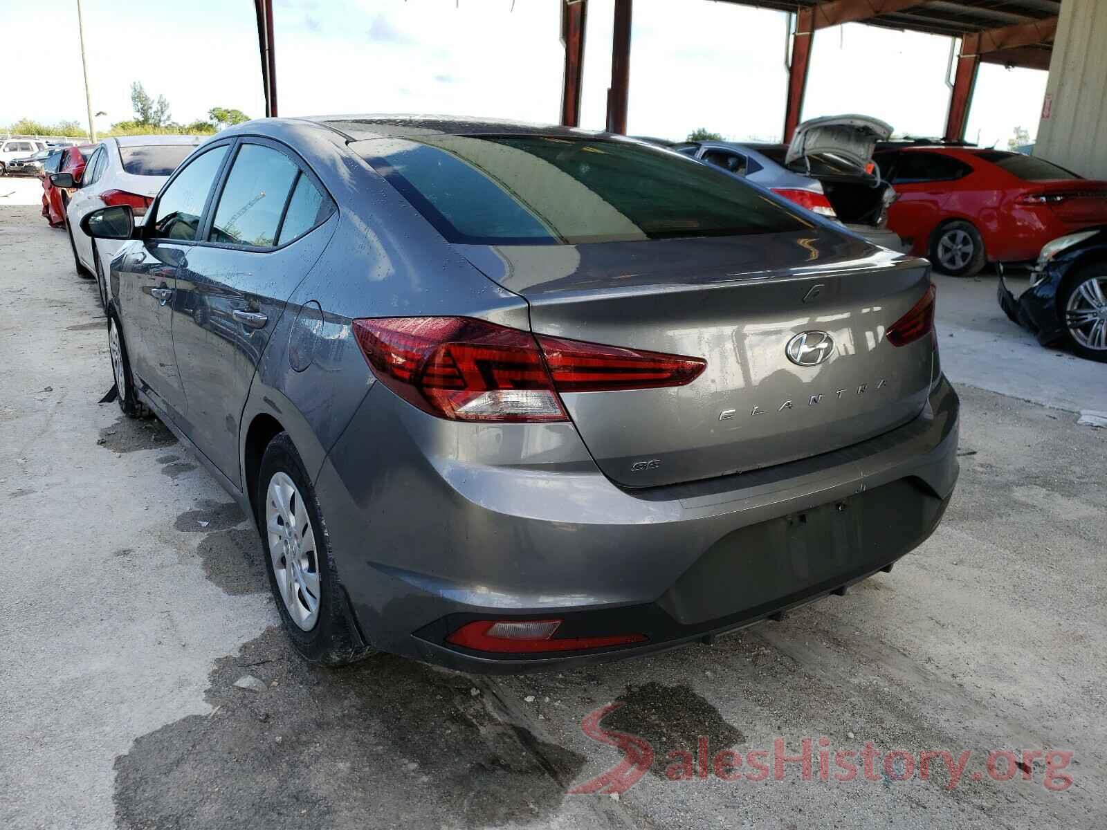 5NPD74LF3KH450879 2019 HYUNDAI ELANTRA