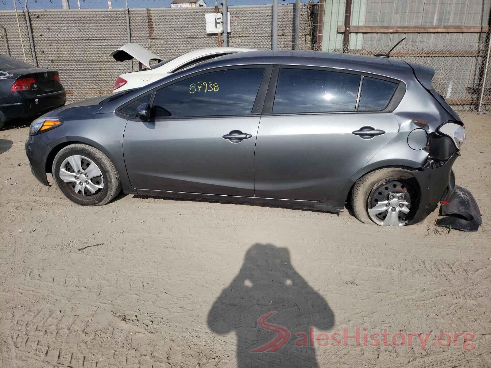 KNAFK5A82G5594008 2016 KIA FORTE