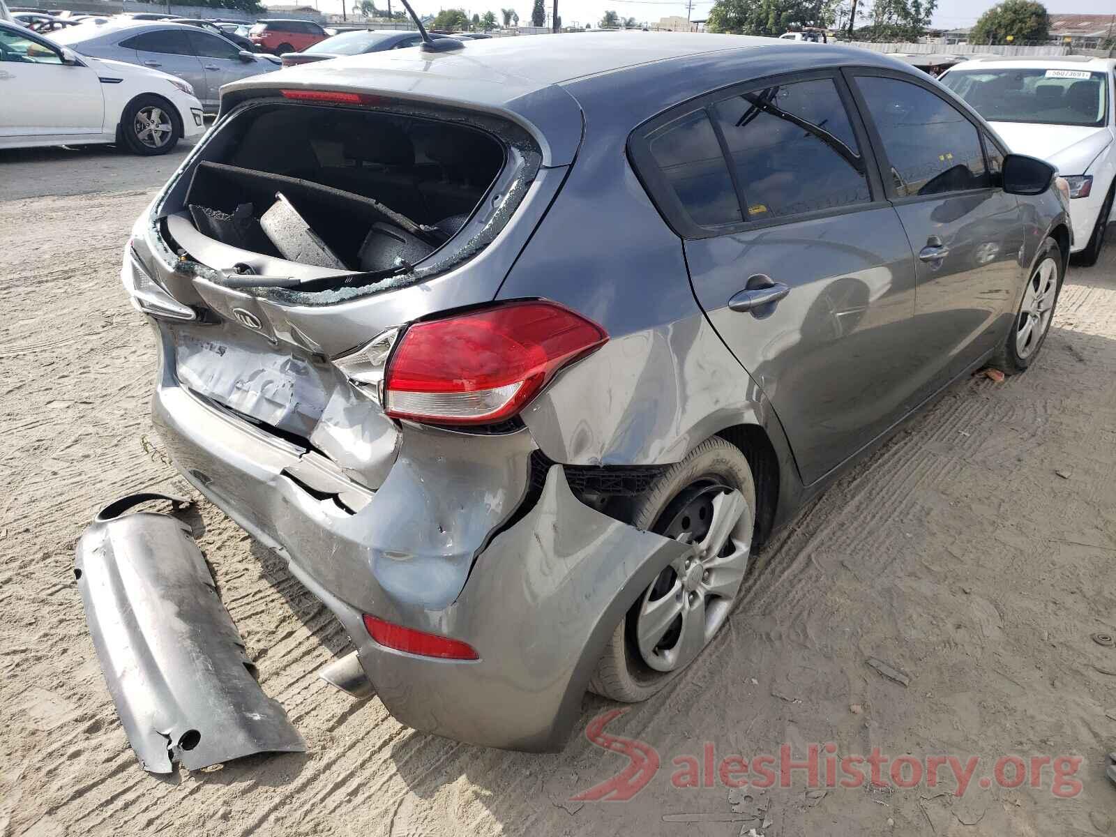 KNAFK5A82G5594008 2016 KIA FORTE