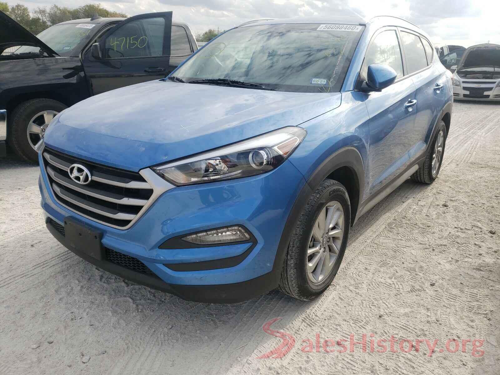 KM8J33A4XJU597677 2018 HYUNDAI TUCSON