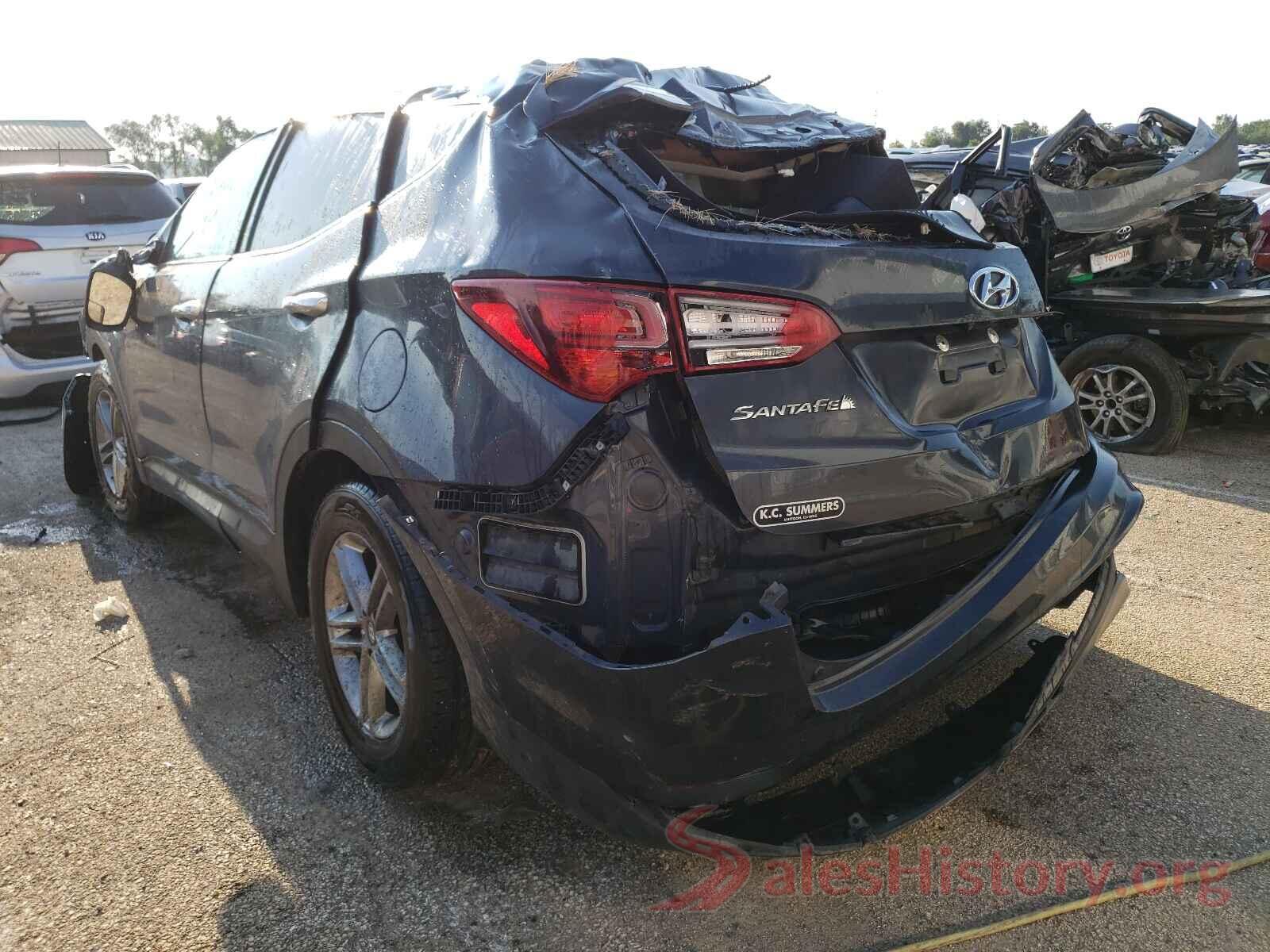 5NMZT3LB1JH063641 2018 HYUNDAI SANTA FE