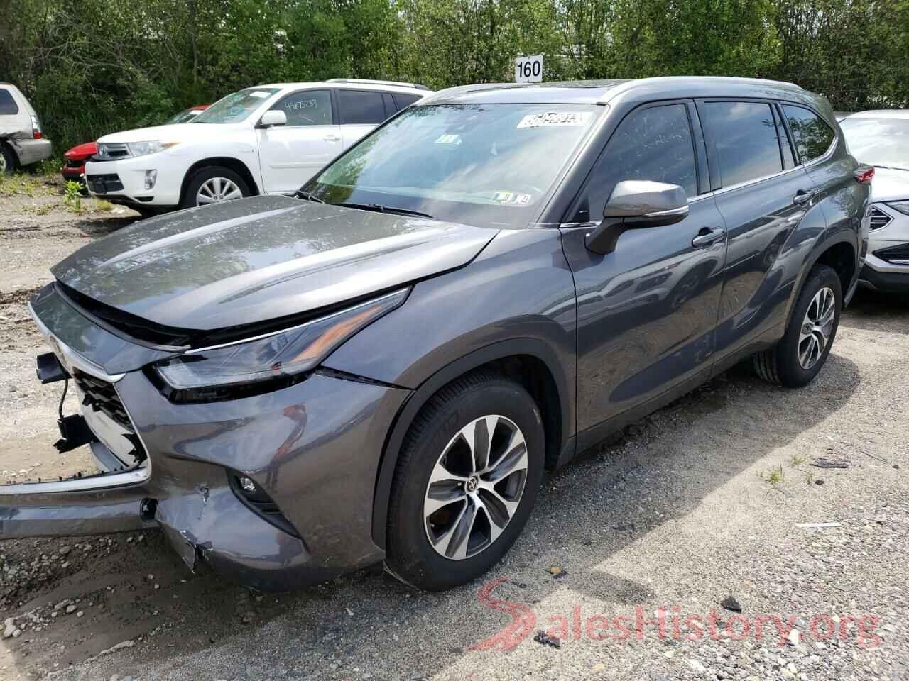 5TDGZRAHXNS107297 2022 TOYOTA HIGHLANDER