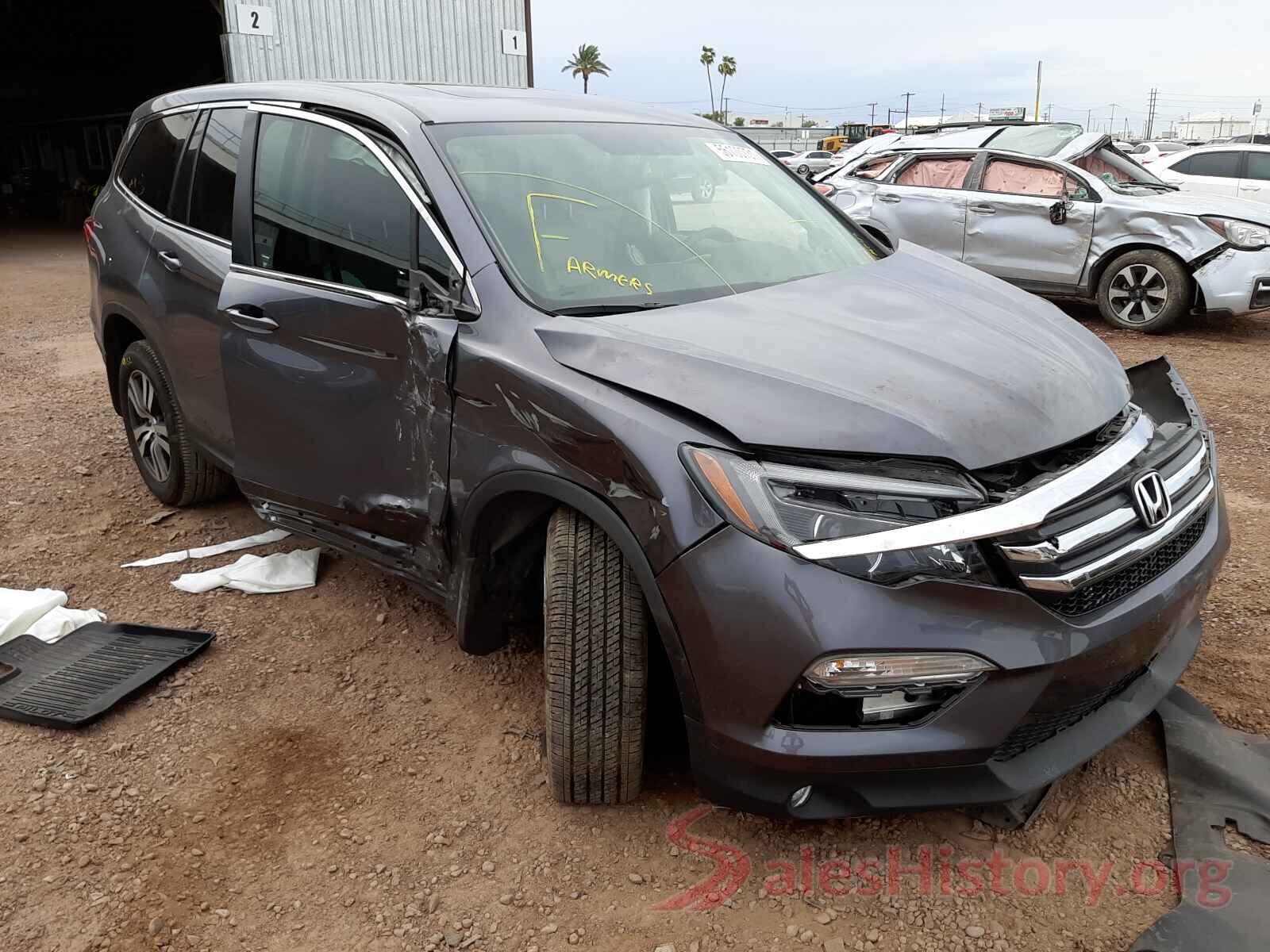 5FNYF5H78HB003810 2017 HONDA PILOT