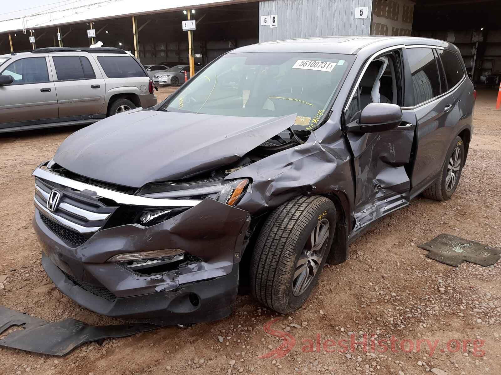 5FNYF5H78HB003810 2017 HONDA PILOT