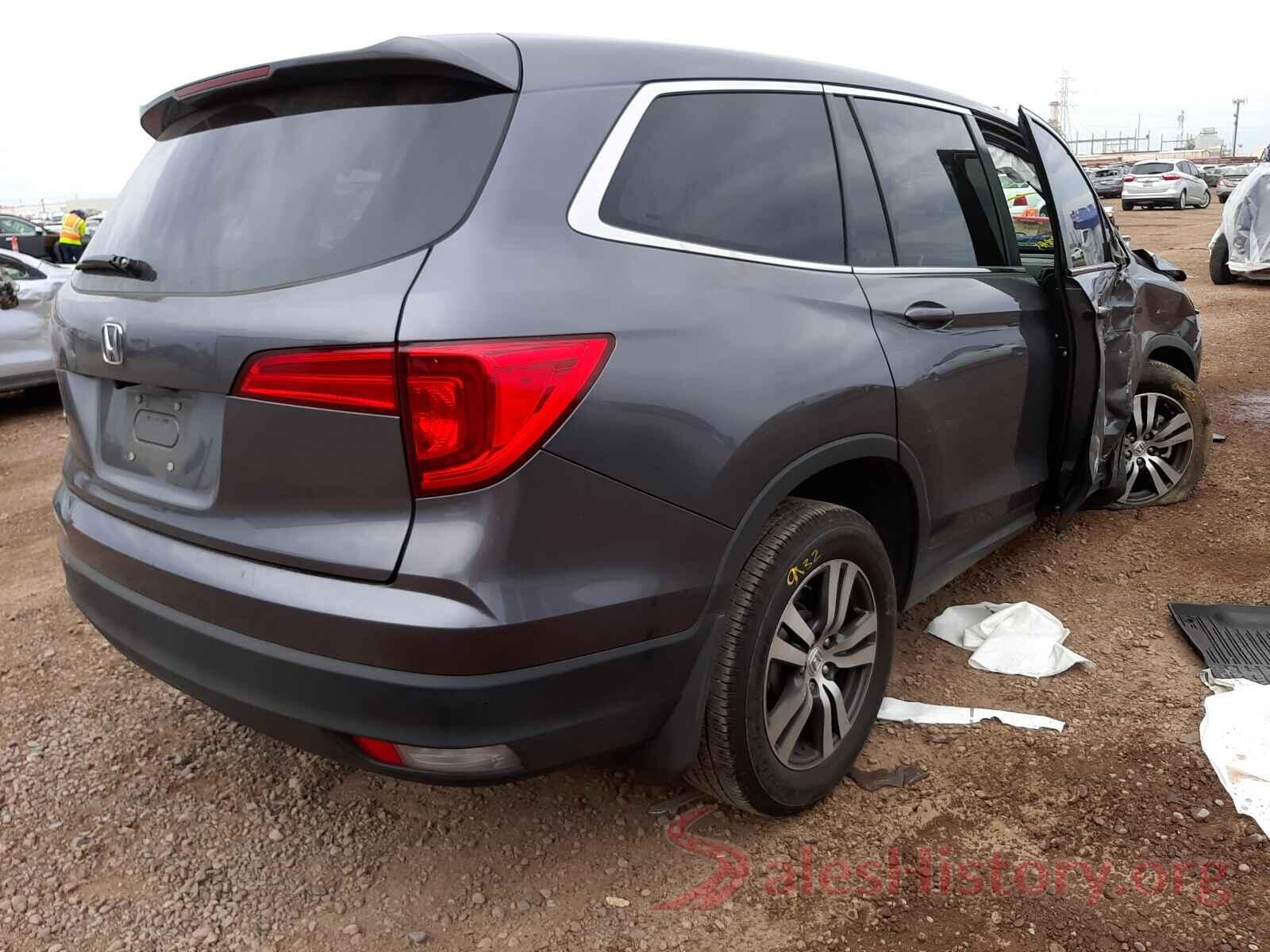 5FNYF5H78HB003810 2017 HONDA PILOT