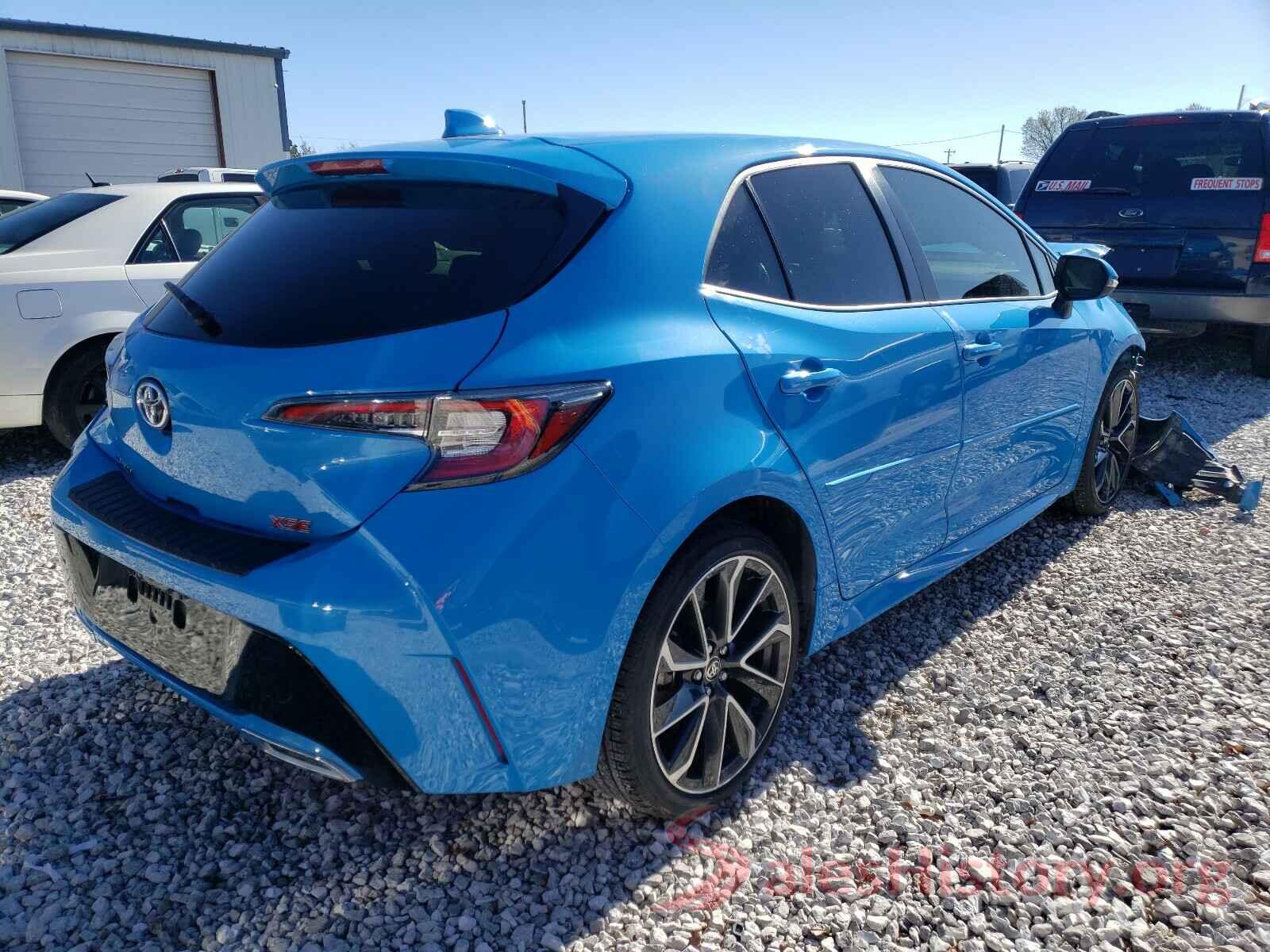 JTNK4RBE1K3038232 2019 TOYOTA COROLLA