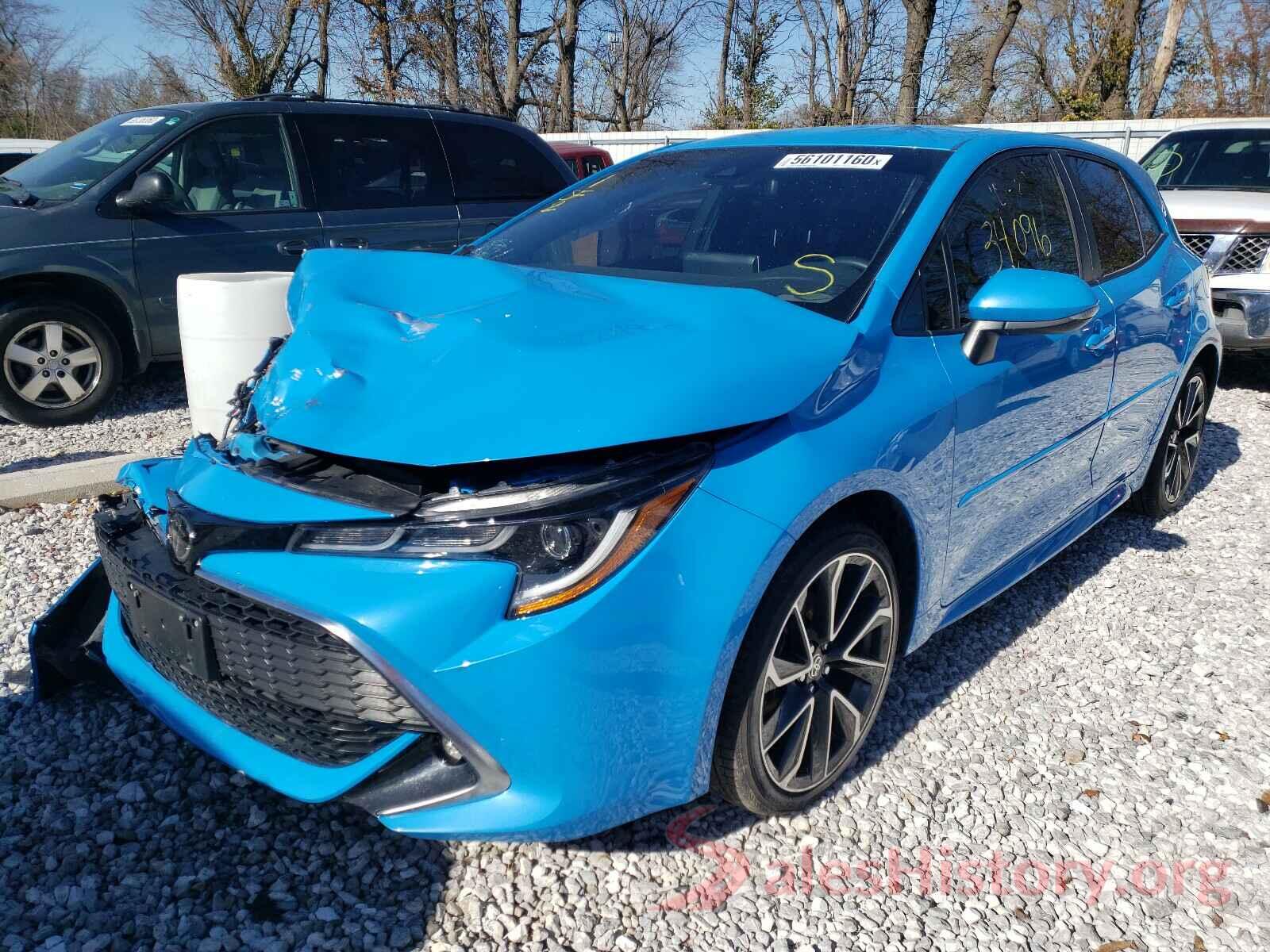 JTNK4RBE1K3038232 2019 TOYOTA COROLLA